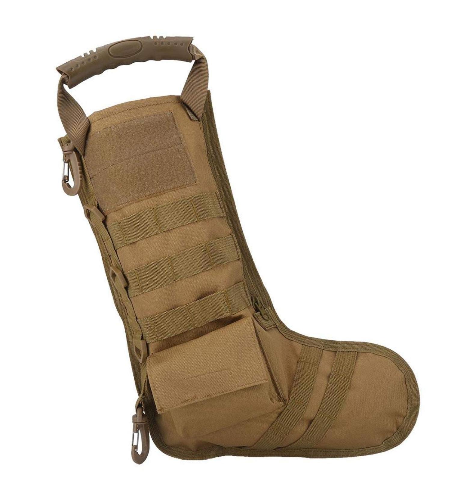 Kuuleeyn Christmas Tactical Bag - Military Stocking in Khaki | Personalized Outdoor Storage Bag - 3 Color Options - Buy Online on GoSupps.com