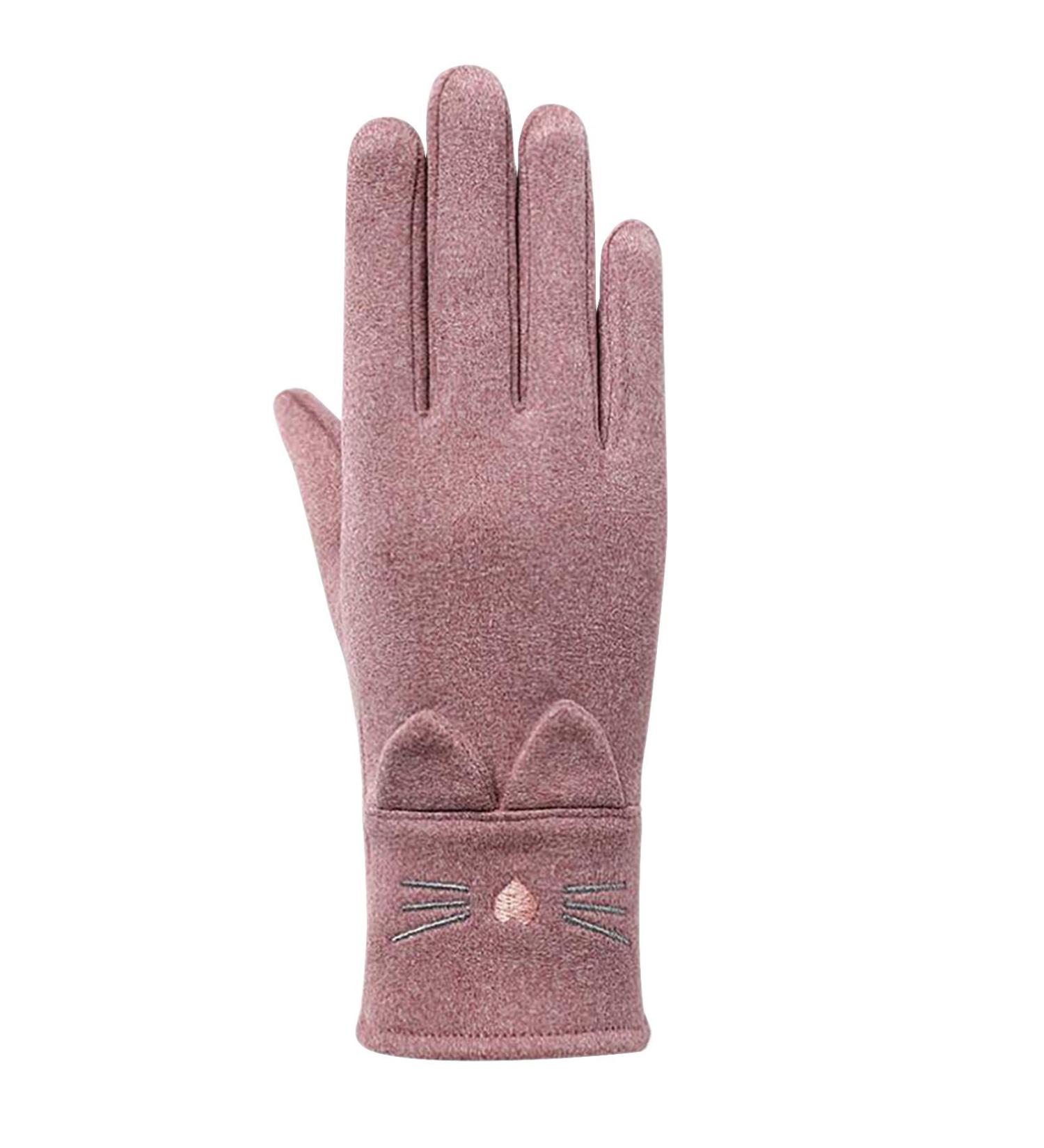 S5E5X Waterproof Men Ski Gloves | Cute Cat Ear Design | Windproof & Warm Winter Gloves for Skiing, Snowboarding & Cold Weather Activities - Buy Online on GoSupps.com