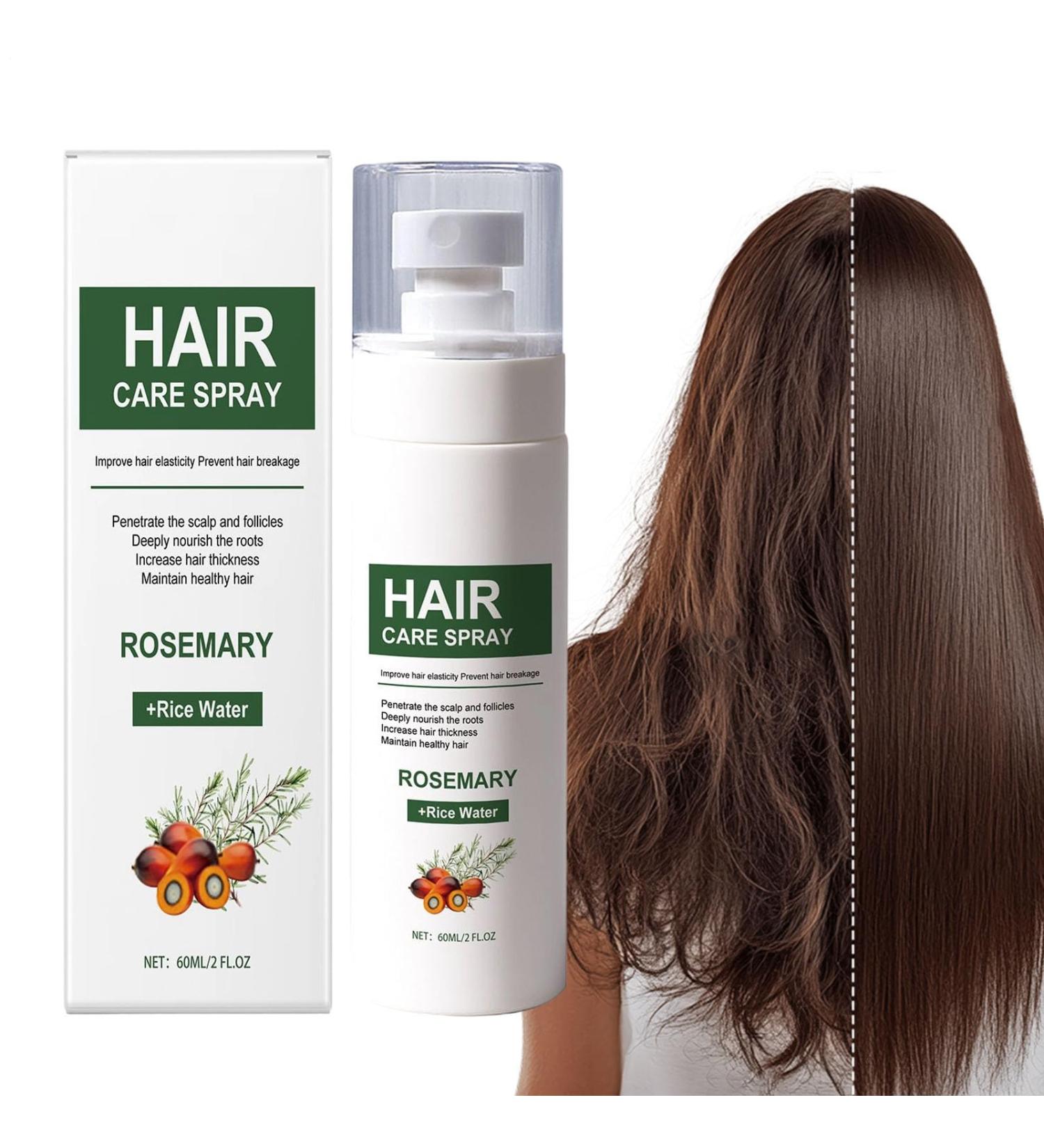Spray Pour La Pousse Des Cheveux | Huile Naturelle paississante Capillaire | Soin Capillaire Famille Ados Adultes Jeunes Hommes Femmes - Buy Online on GoSupps.com
