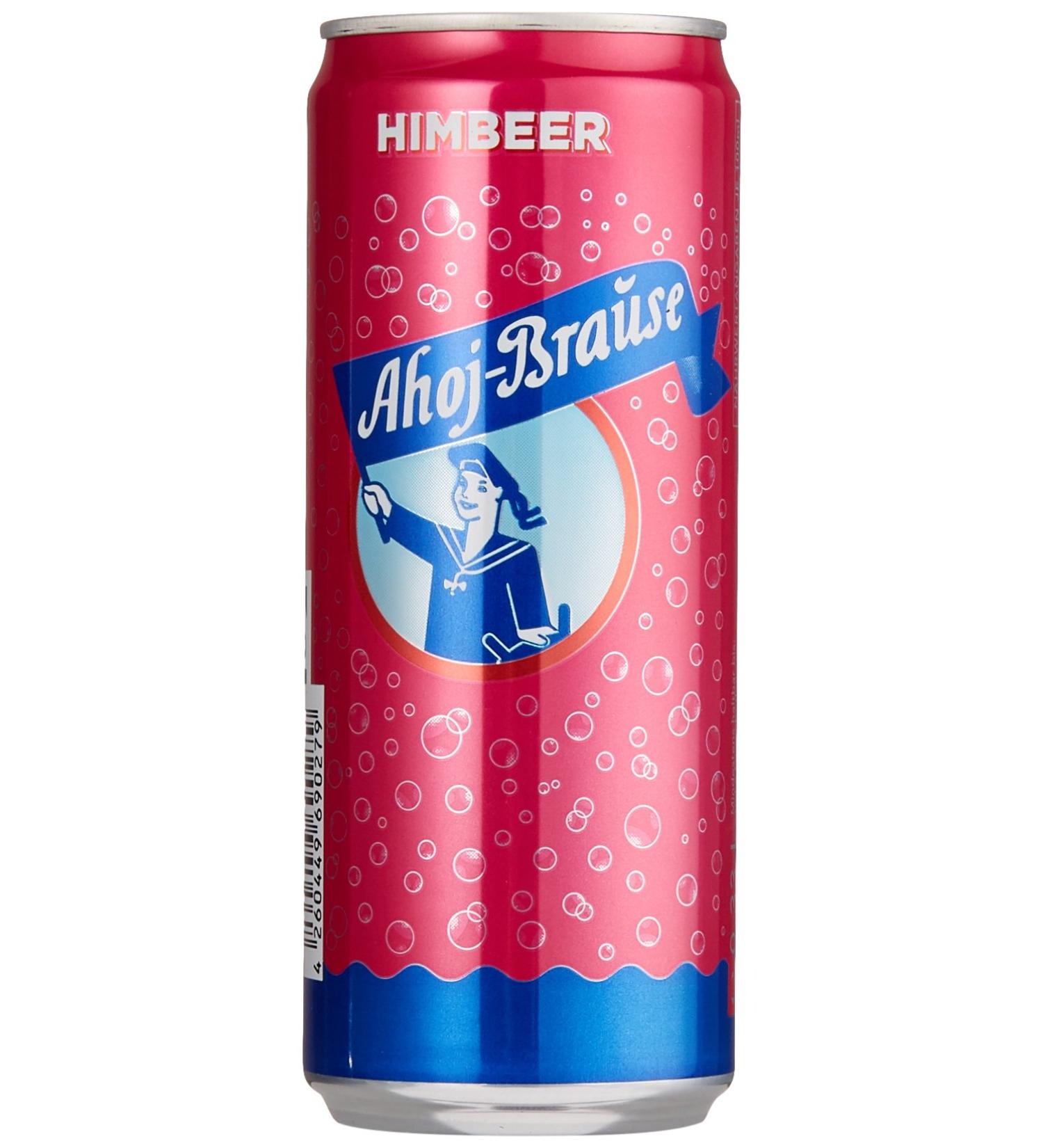 Ahoj-Brause Raspberry - Pack of 12 (12 x 330 ml) | International Shipping | Shop Now! - Buy Online on GoSupps.com