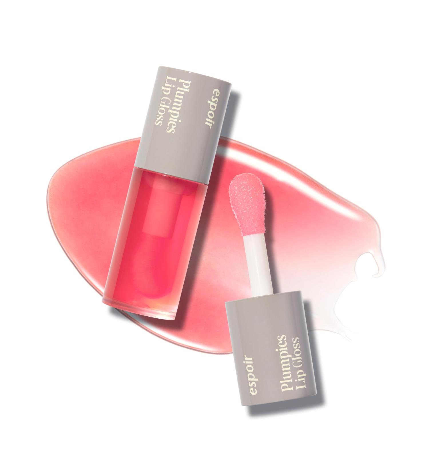 Espoir Plumpies Lip Gloss #2 Cherry Bear High-Glossy & Easy Use with a Chubby Tip Voluminous Natural Makeup with Plumping Effects Moisturizing and Hydrating with No Glitters Korean - Buy Online on GoSupps.com