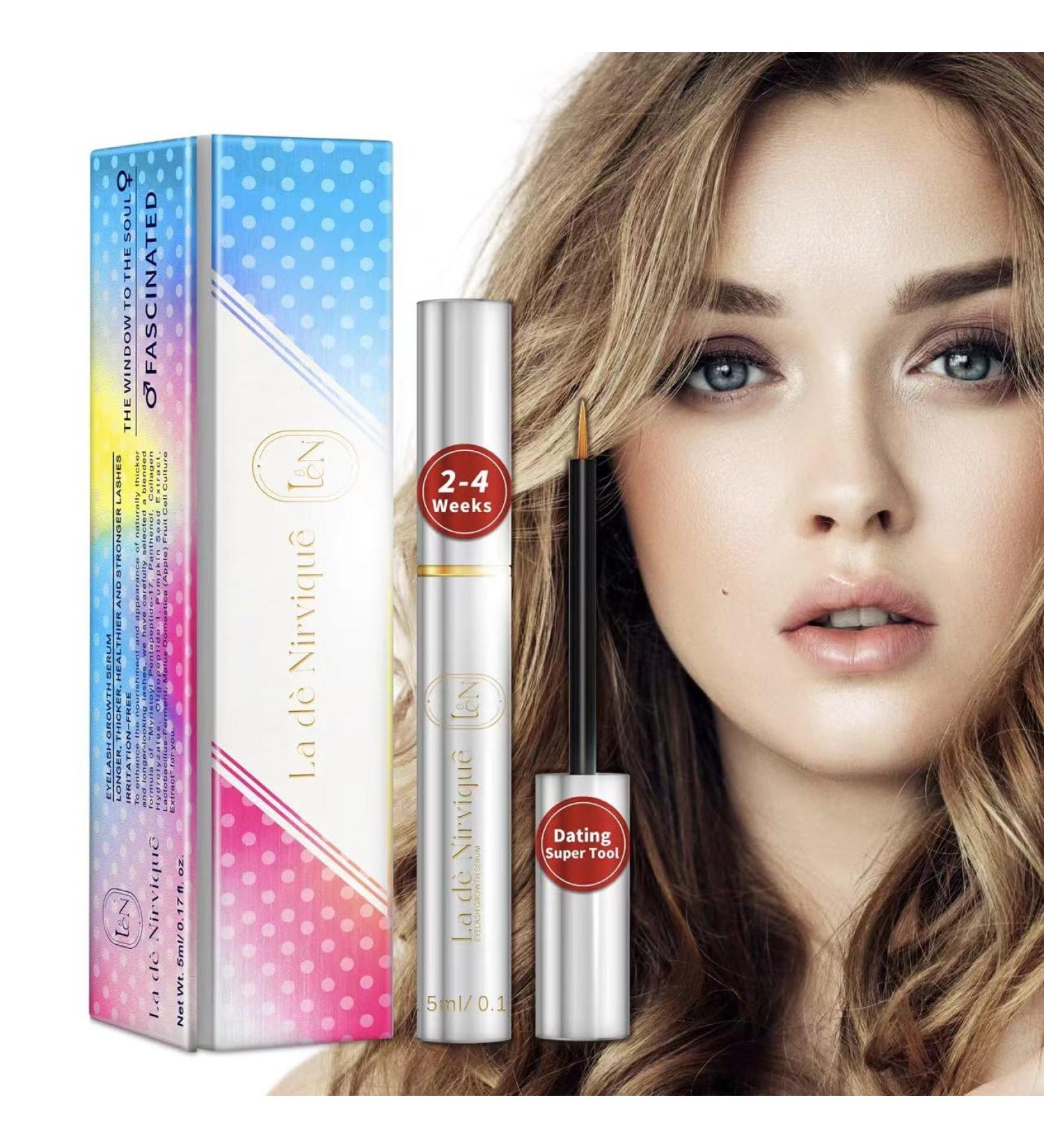 Eye Lash Babe Serum for Rapid Lash & Eyebrow Growth - La de Nirvique | Irritation-Free Advanced Formula - Buy Online on GoSupps.com