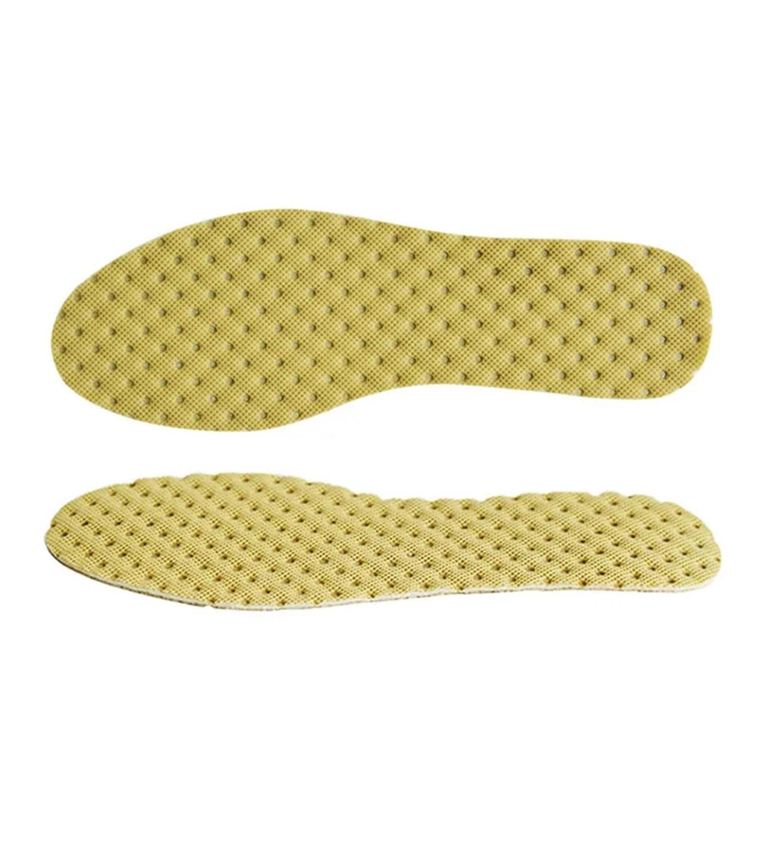 Lightweight Charcoal Sports Insoles - 5 Pairs Breathable & Absorb-Sweat for Men & Women (Size 46 - Buy Online on GoSupps.com