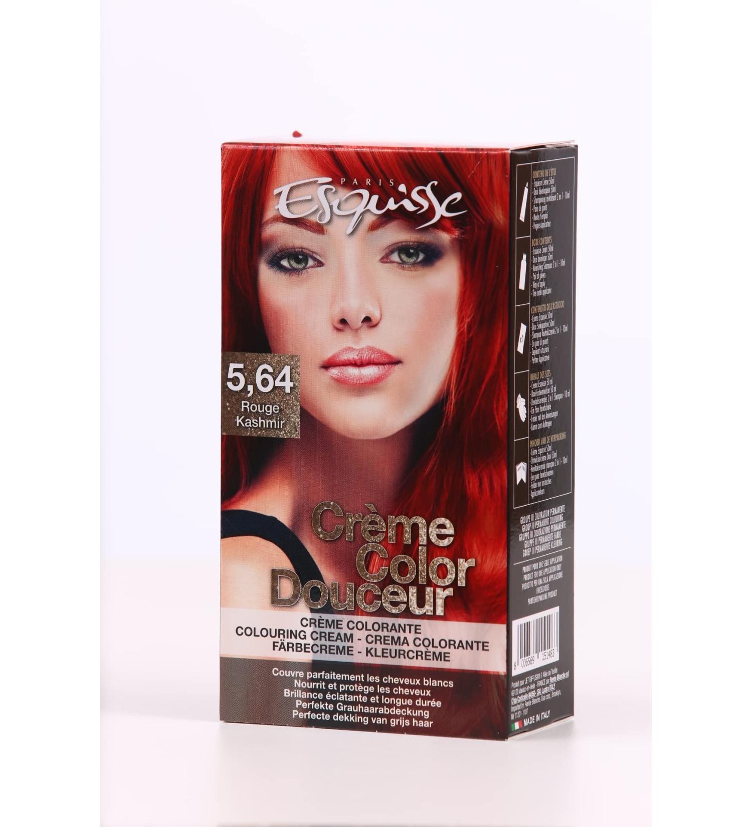 x3 Colorations ESQUISSE N 5.64 Rouge Kashmir