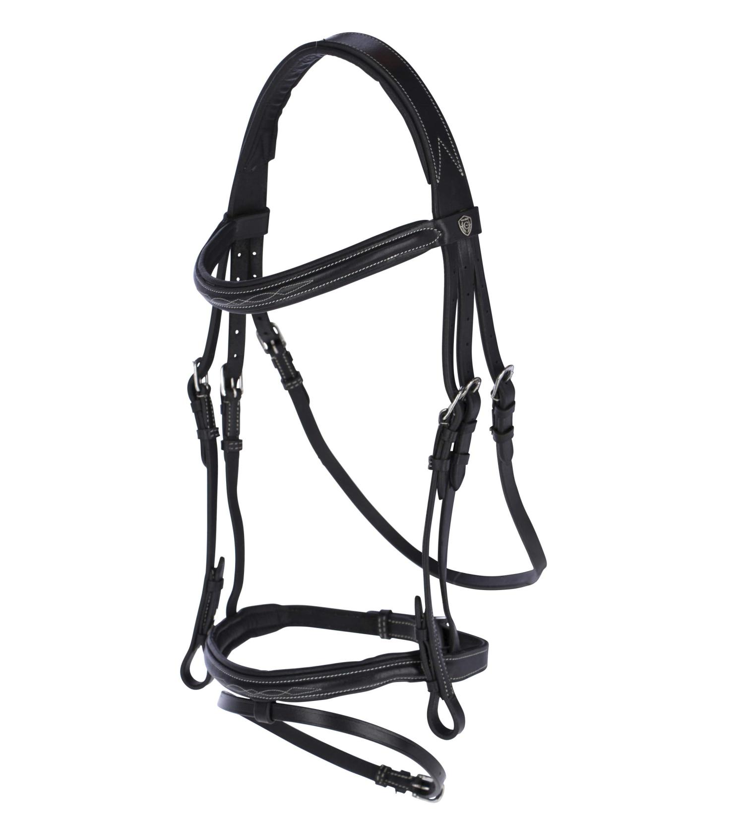 Buy Kerbl 326137 Classic Leather Bridle - Black Pony Size | Premium Quality Equestrian Gear - International Shipping Available - Buy Online on GoSupps.com