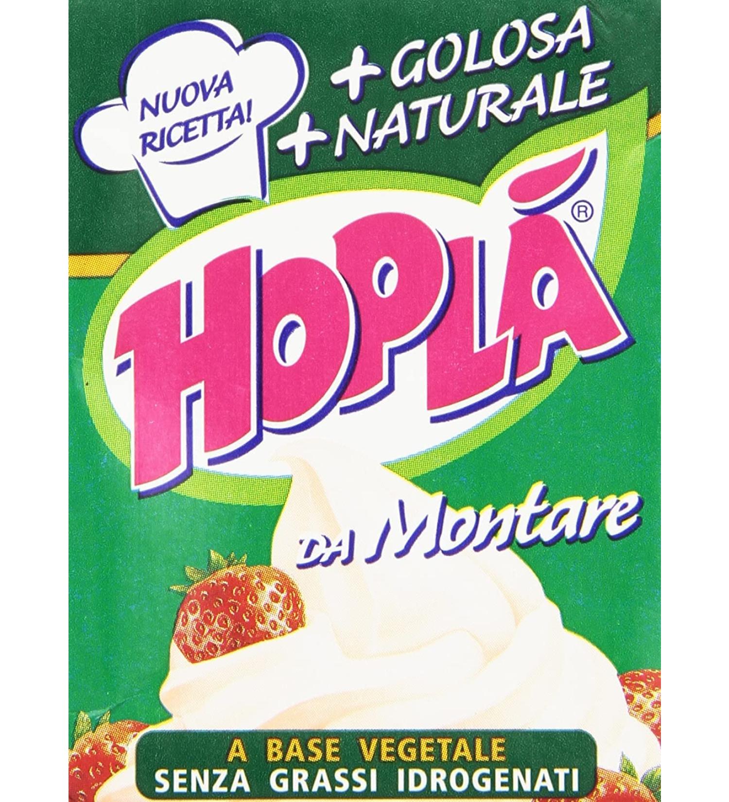 24x Hopl Gluten-Free Whipped Cream 200ml - Perfect for Desserts | International Shipping - Buy Online on GoSupps.com