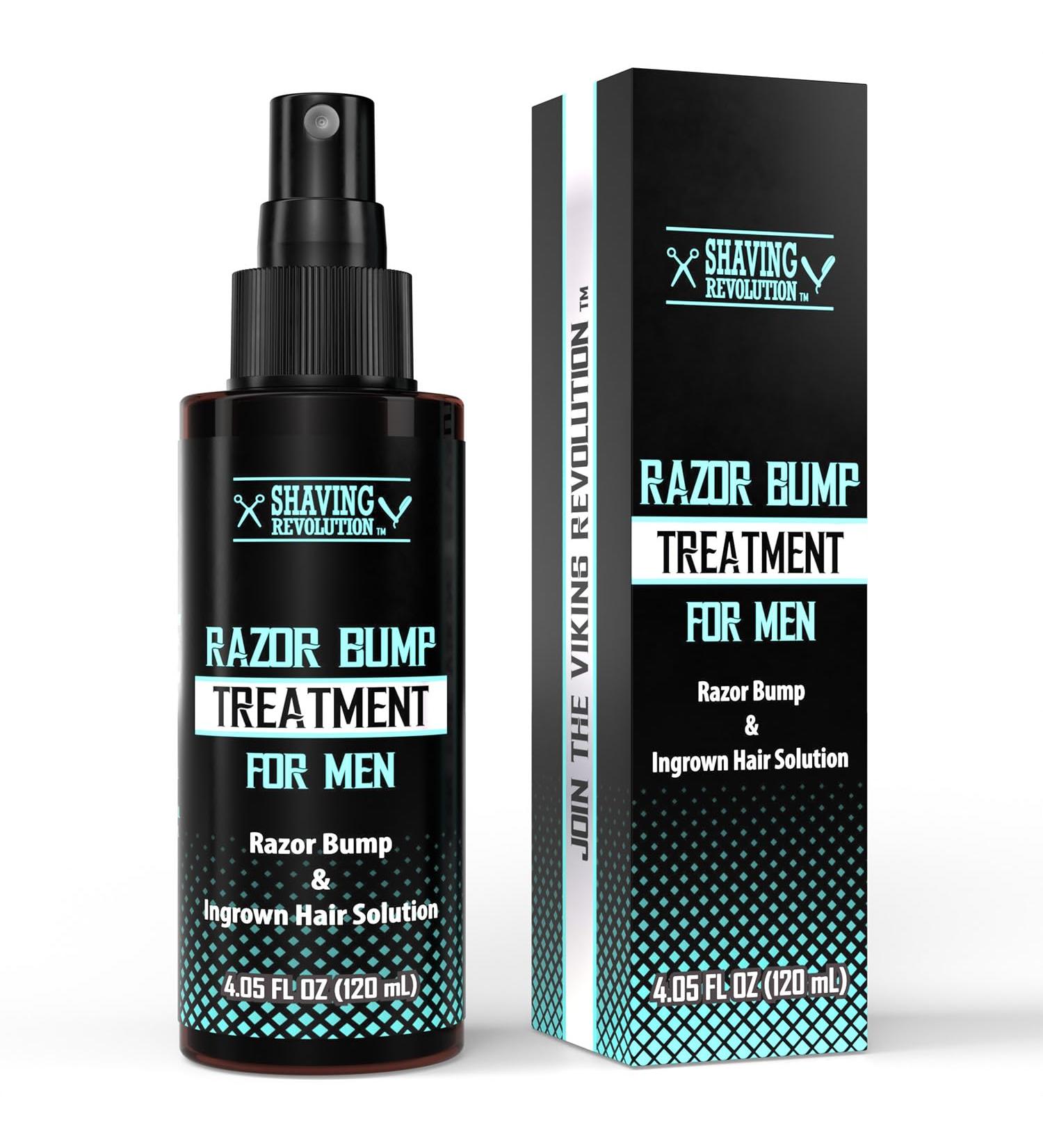 Viking Revolution Razor Bumps Treatment for Men | Ingrown Hair Removal & After Shave Serum with Salicylic Acid | Effective Razor Burn Solution | 1 Pack - Buy Online on GoSupps.com