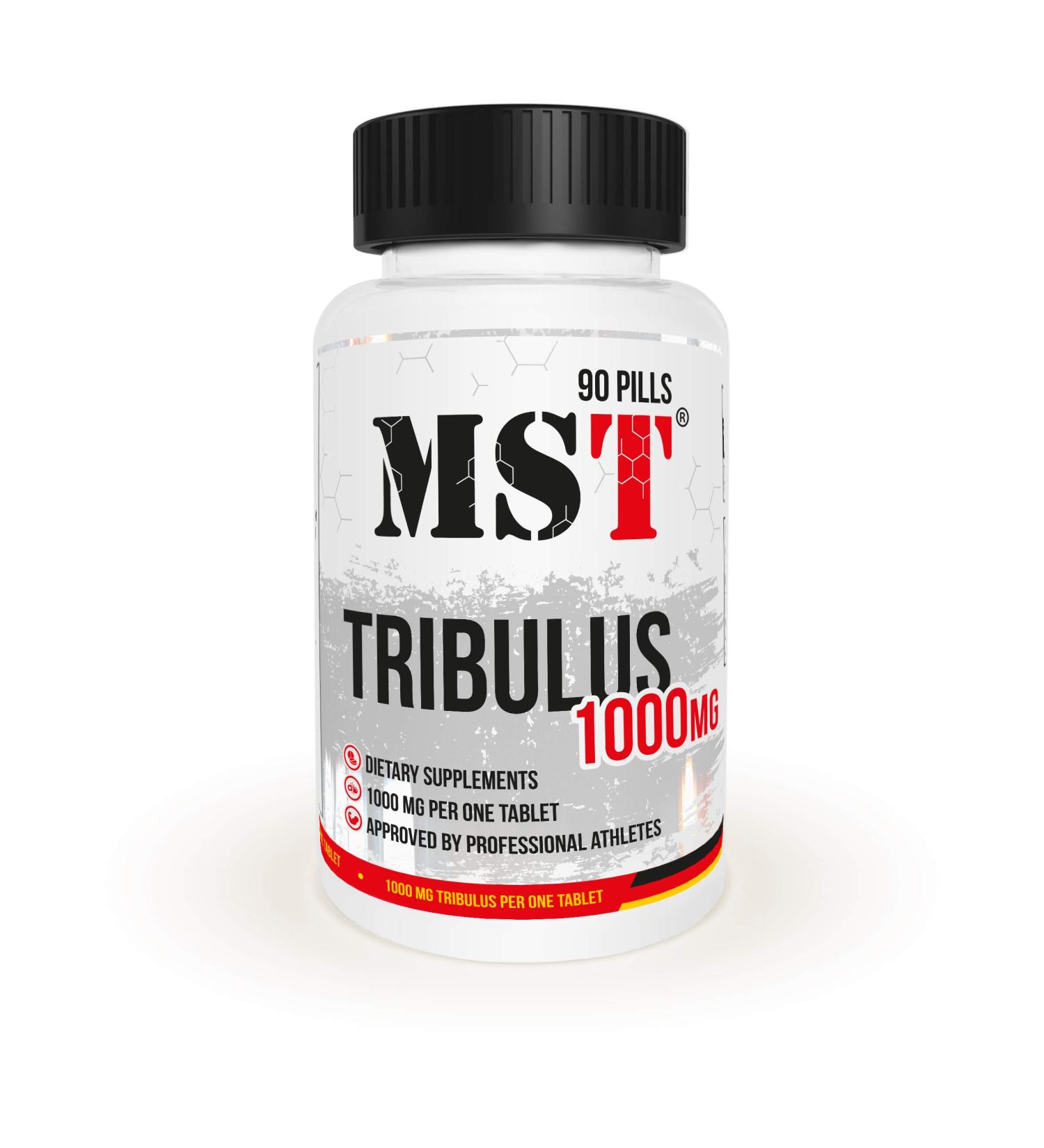 MST Tribulus 1000mg - 90 Tablets | High Dose Tribulus Terrestris | Natural Testosterone Booster - Buy Online on GoSupps.com