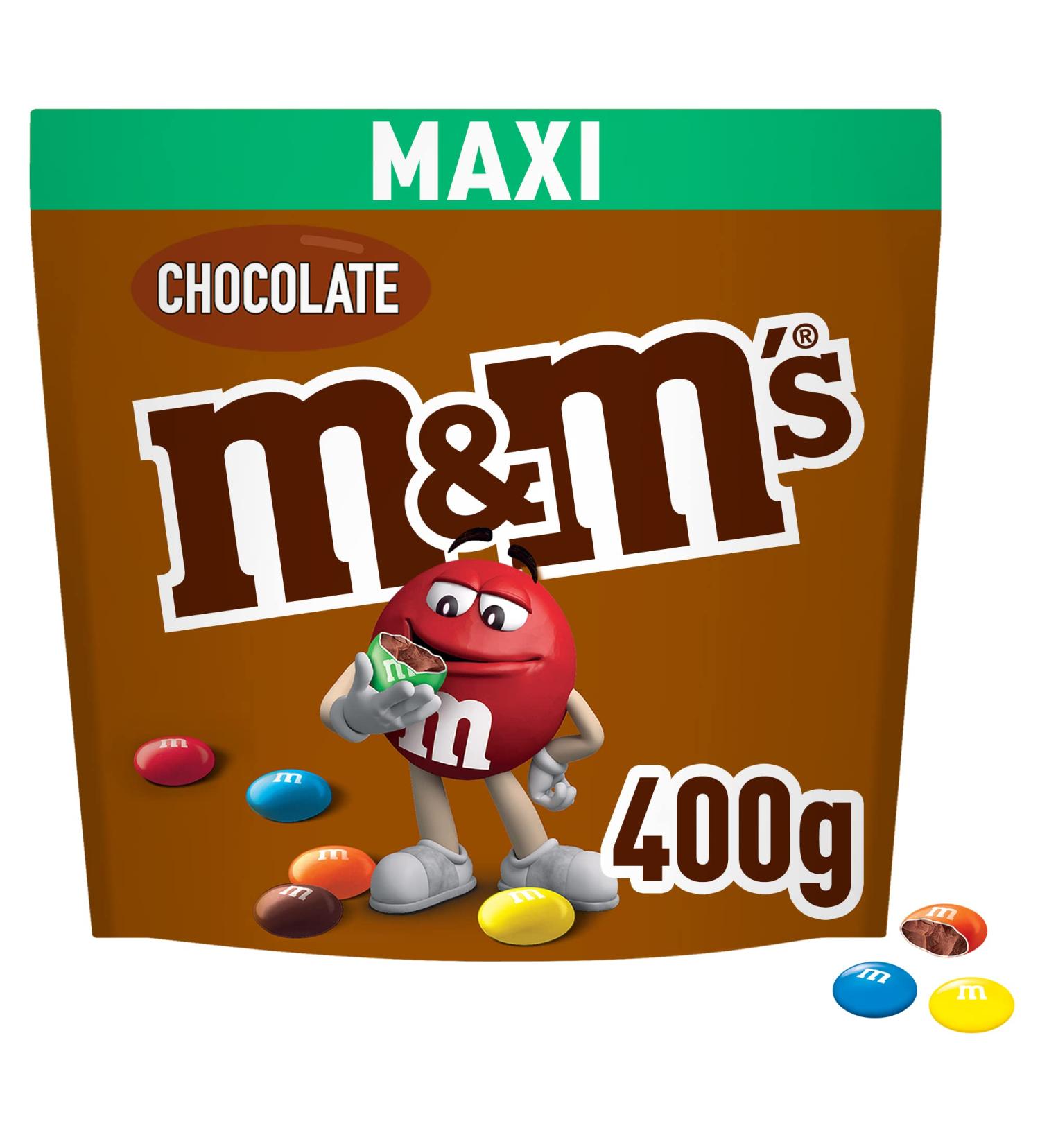 Buy M&M'S Chocolate Lentils - Colorful Sugar-Coated Chocolate 400g Pack | International Shipping Available - Buy Online on GoSupps.com