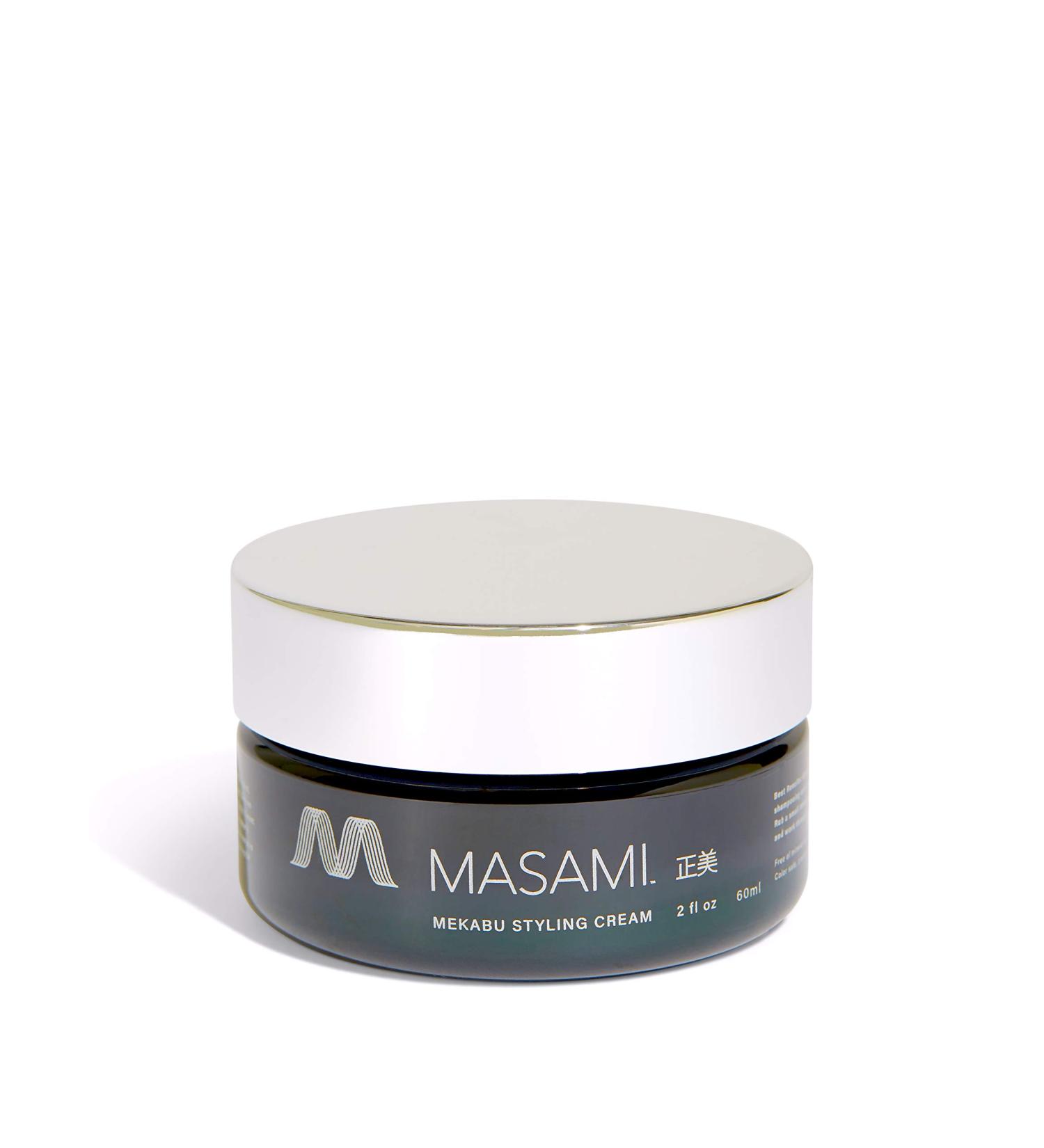 MASAMI Mekabu Hydrating Styling Cream Travel Size | Vegan Sulfate & Paraben Free | Salon Quality Color Safe for All Hair Types - Buy Online on GoSupps.com