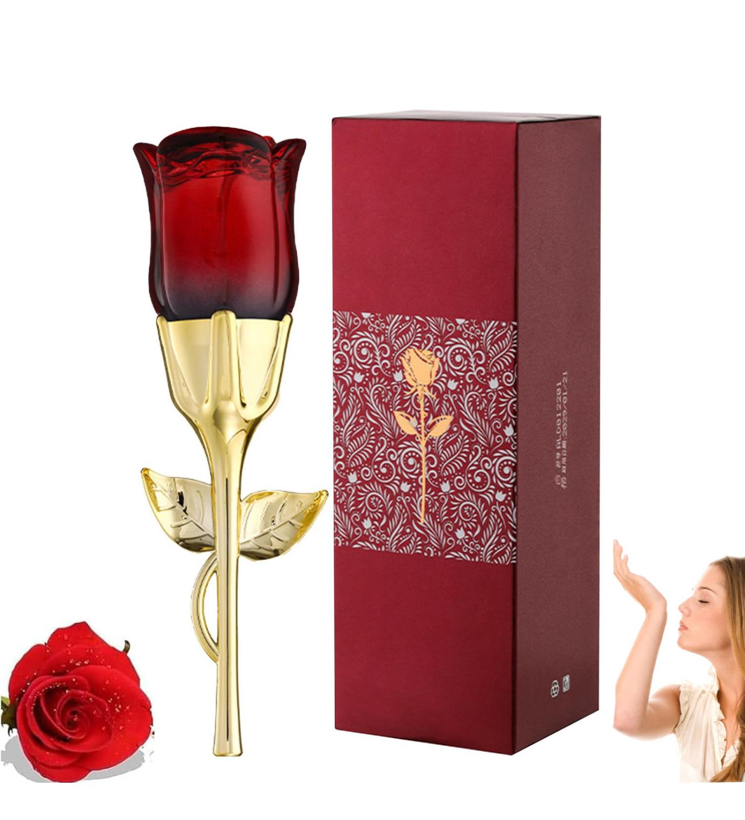 Rose Perfume for Women Eau De Parfum Long Lasting Perfume Light Fragrance Fresh Floral Rose Perfume Subtle Attraction Pheromones Perfume (A) - Buy Online on GoSupps.com