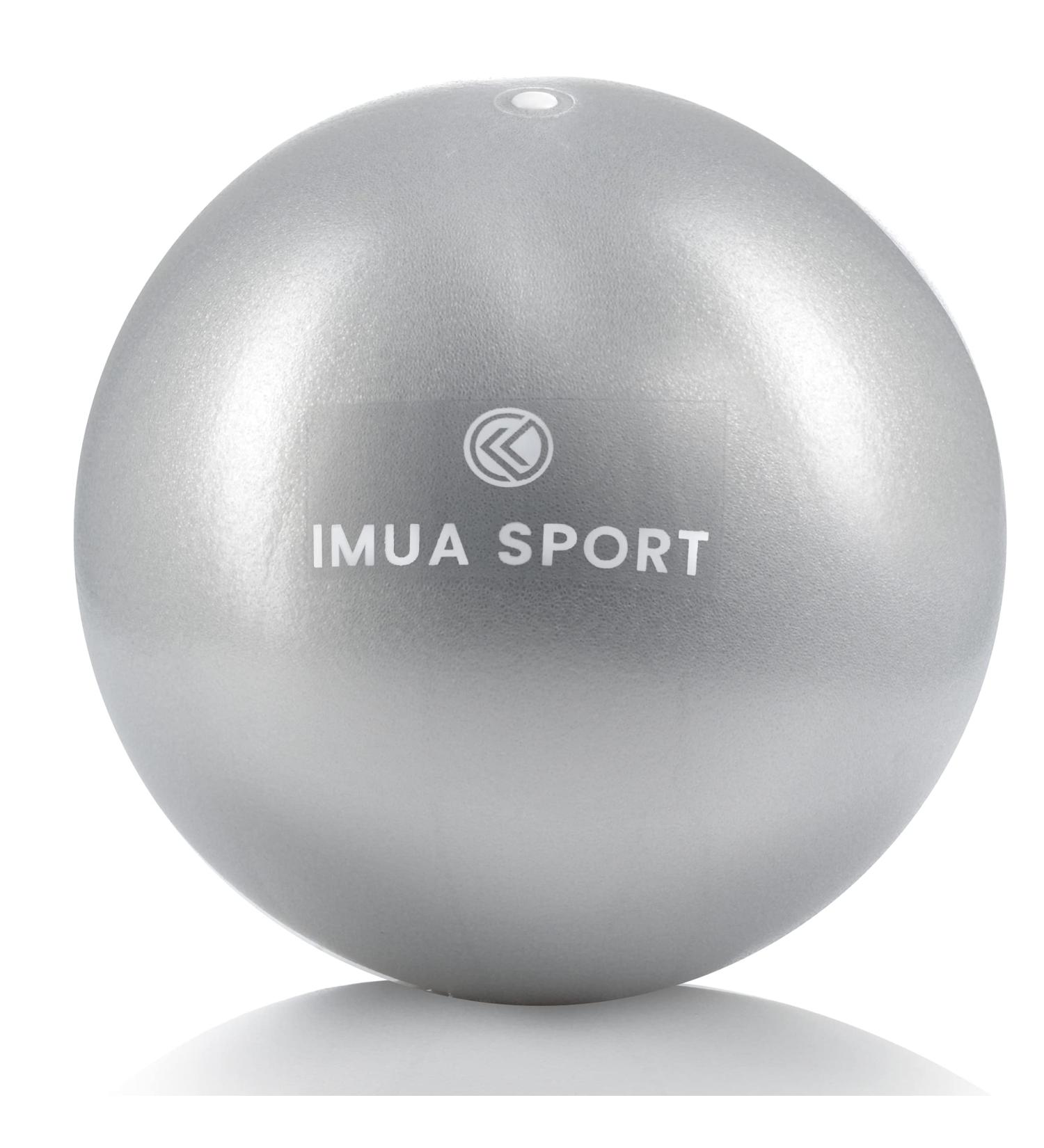 Imua Sport 9-Inch Barre Ball for Barre, Yoga, Pilates - Exercise Ball with Workout Guide - Buy Online on GoSupps.com