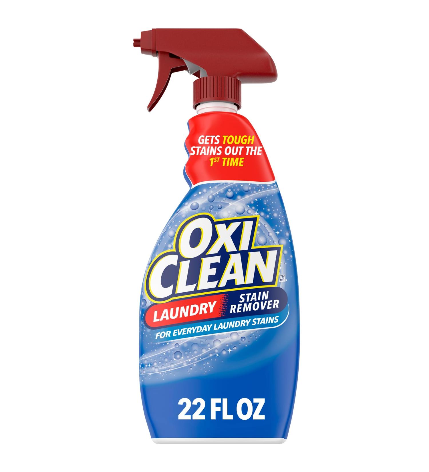 OxiClean Laundry Stain Remover Spray Effective on Grease Blood Wine Stains and More - Colour Safe Chlorine Bleach-Free 650 mL - Buy Online on GoSupps.com