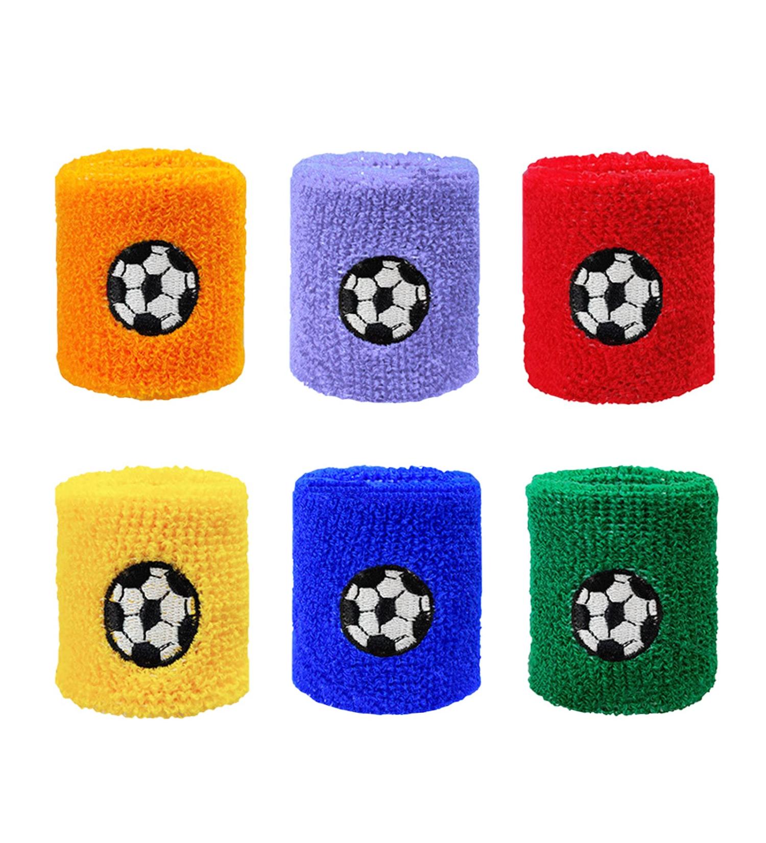 Catelves 6-Piece Colorful Welding Tape Wristbands for Kids - Perfect for Football & Basketball | International Shipping Available - Buy Online on GoSupps.com