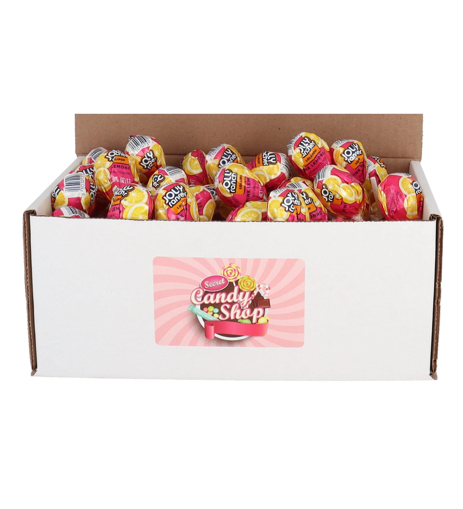 Jolly Rancher Lollipops 40 Lollies in a Box (Pink Lemonade)