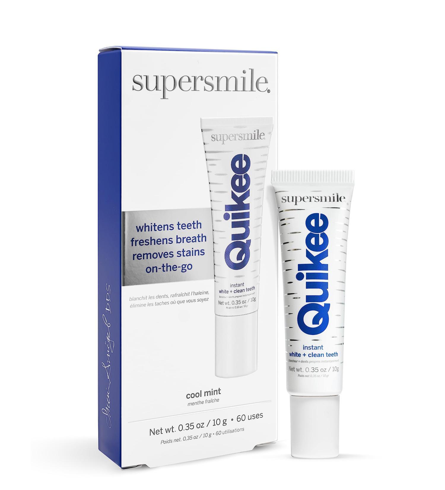 Supersmile Quikee On-The-Go Whitening - Instant Teeth Whitening for an Effortless Smile | Fast International Shipping - Buy Online on GoSupps.com