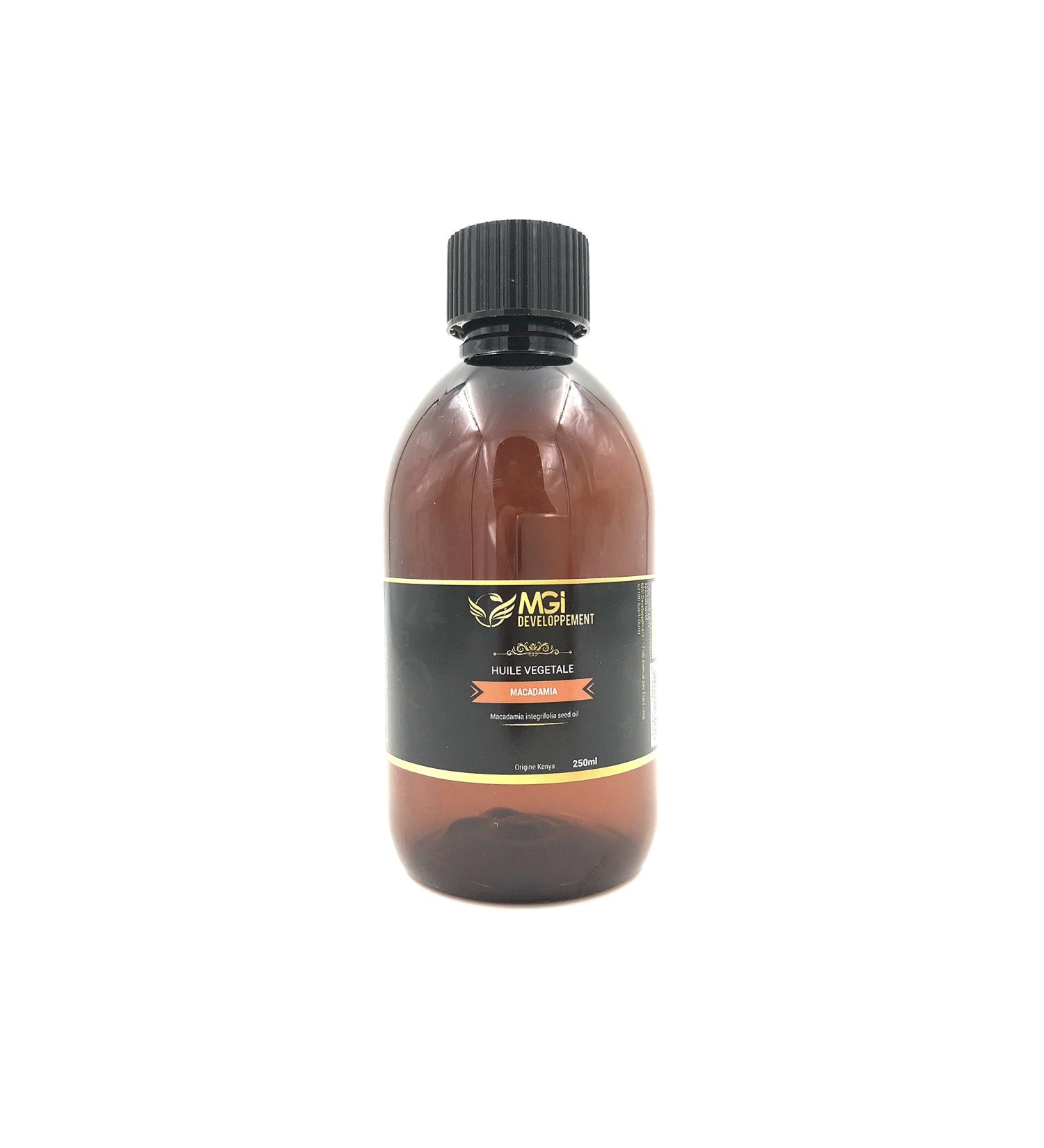 Organic Macadamia Vegetable Oil Origin Kenya Organic certified Plastic bottle 250 ml Delivery includes