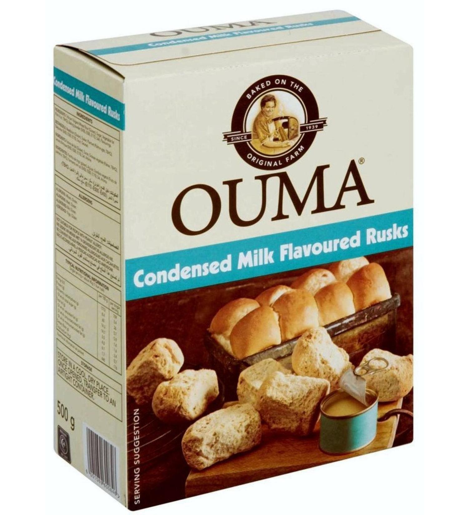Ouma Condensed Milk Rusks 500g - Best South African Dunking Rusk - Buy Online on GoSupps.com