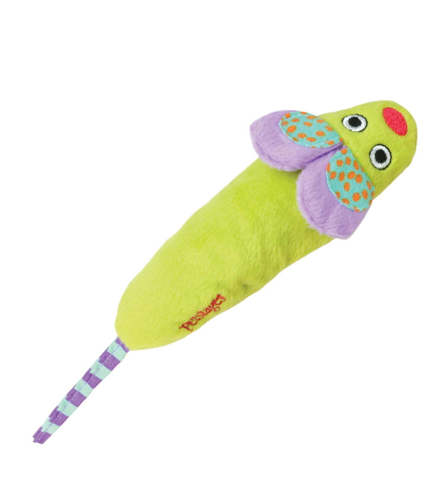 Petstages Green Magic Mightie Mouse - Catnip-Infused Mouse Toy for Cats | International Shipping Available - Buy Online on GoSupps.com