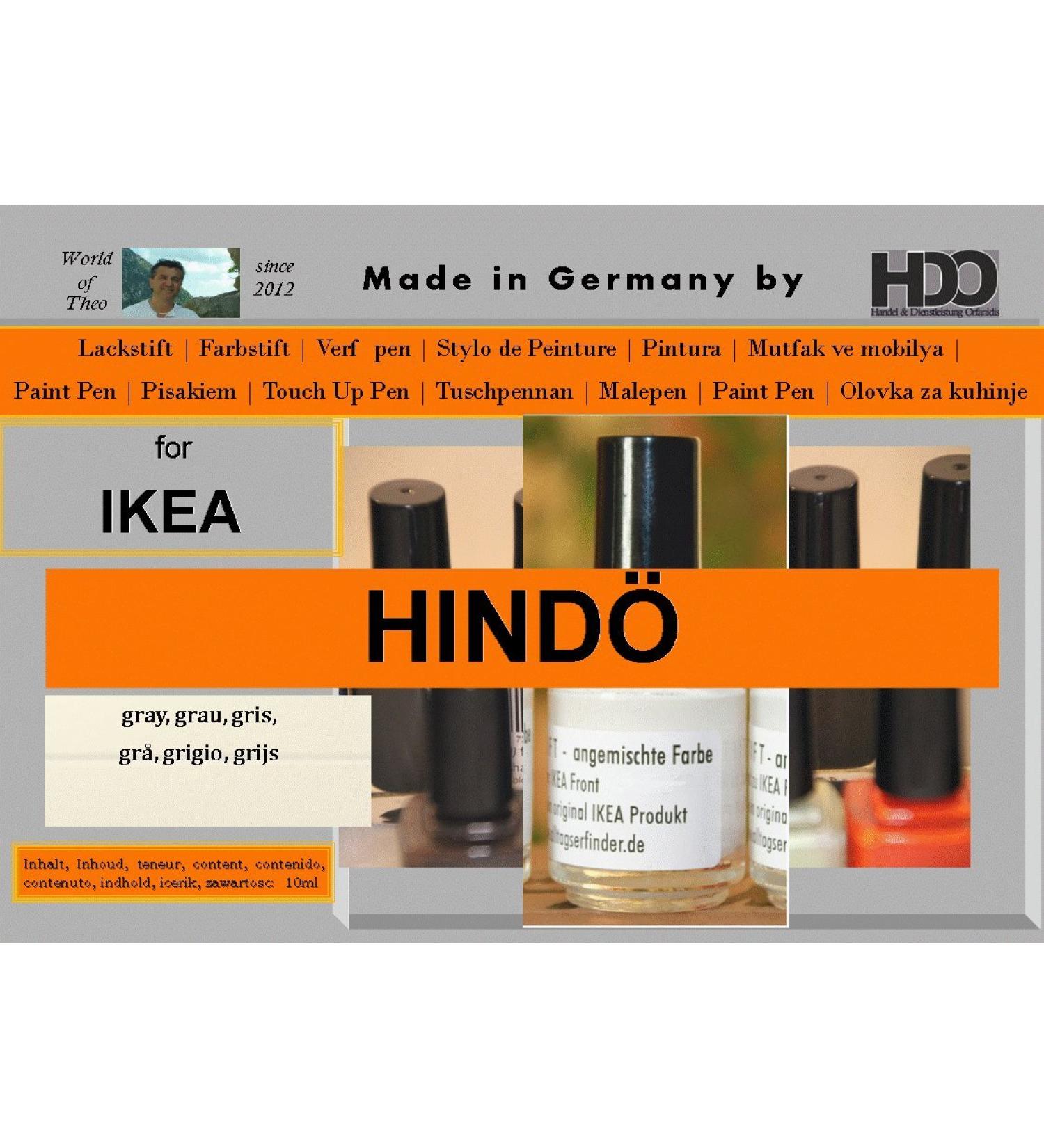 Touch Up Paint for IKEA Hind grey gray gris