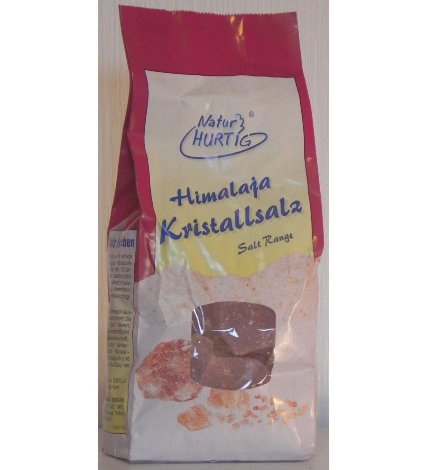 Natur Hurtig Himalaya Natural Crystal Salt 1000g