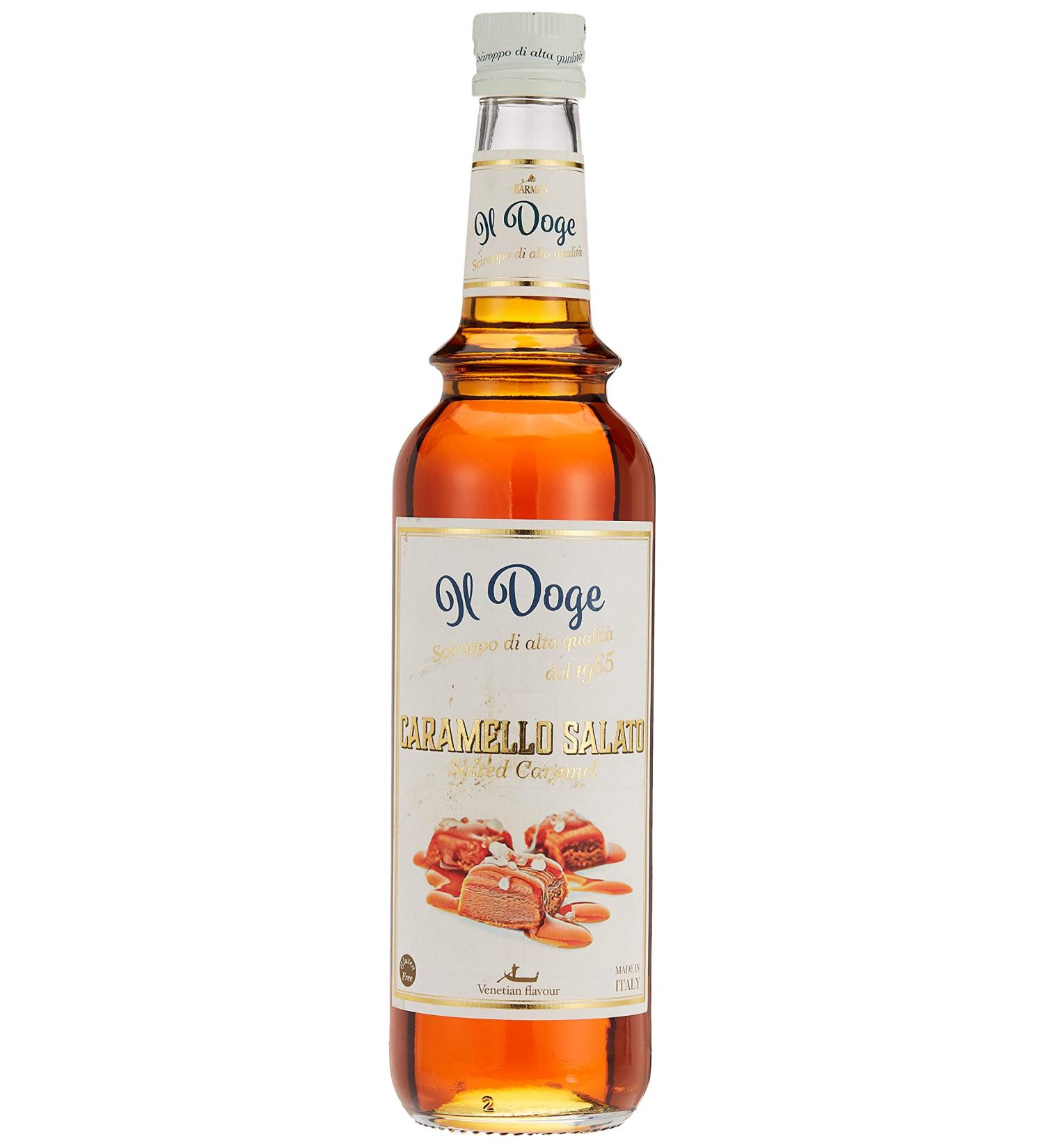 BARMAN IL DOGE Salted Caramel Syrup 70cl - Buy Online on GoSupps.com