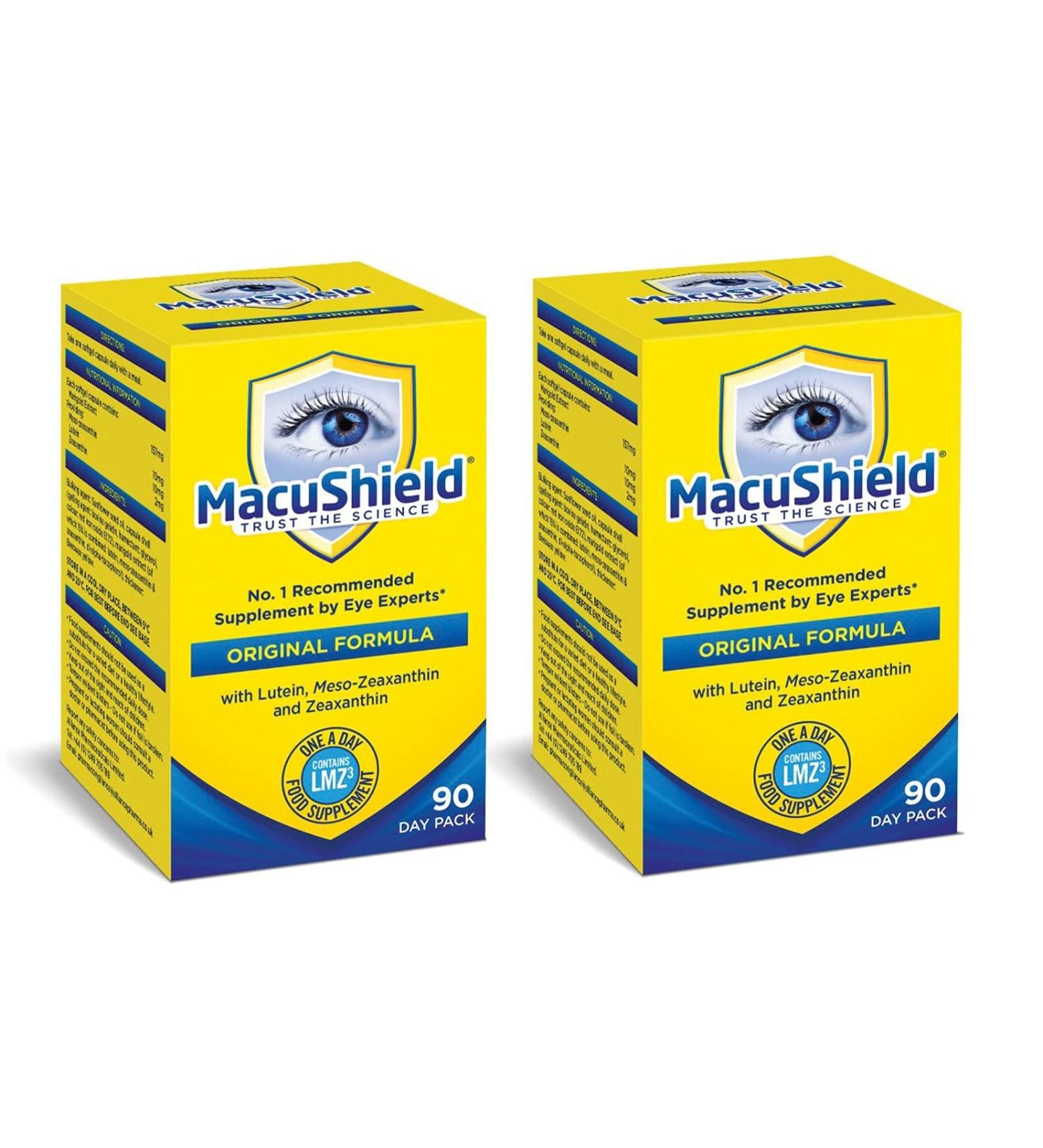 Macushield Macushield Capsules 90Caps (2 Pack) - Buy Online on GoSupps.com