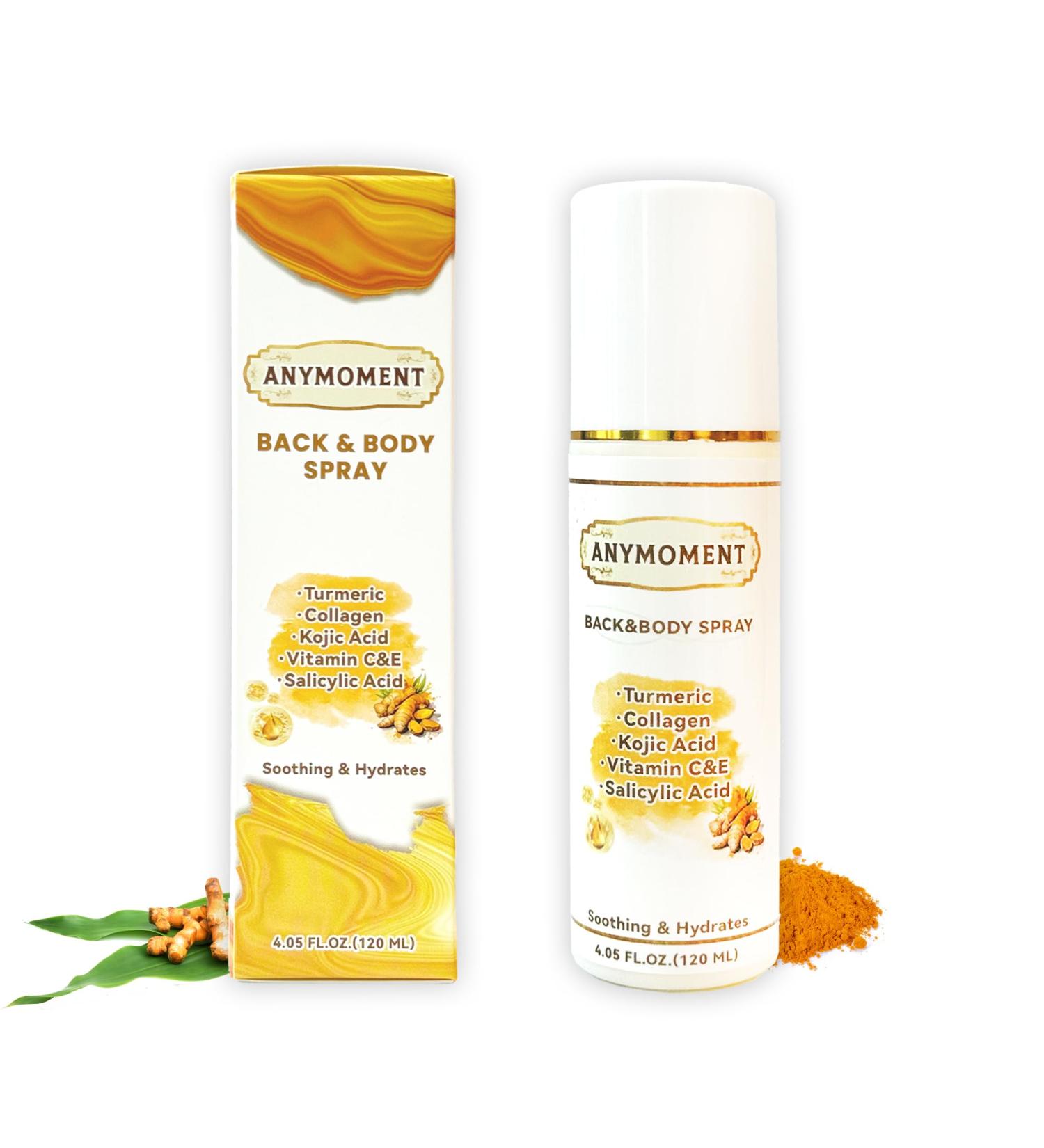 Anymoment Soothing Clear Turmeric Mist Spray 4.2 Fl Oz(NO Turmeric Soap) - Buy Online on GoSupps.com