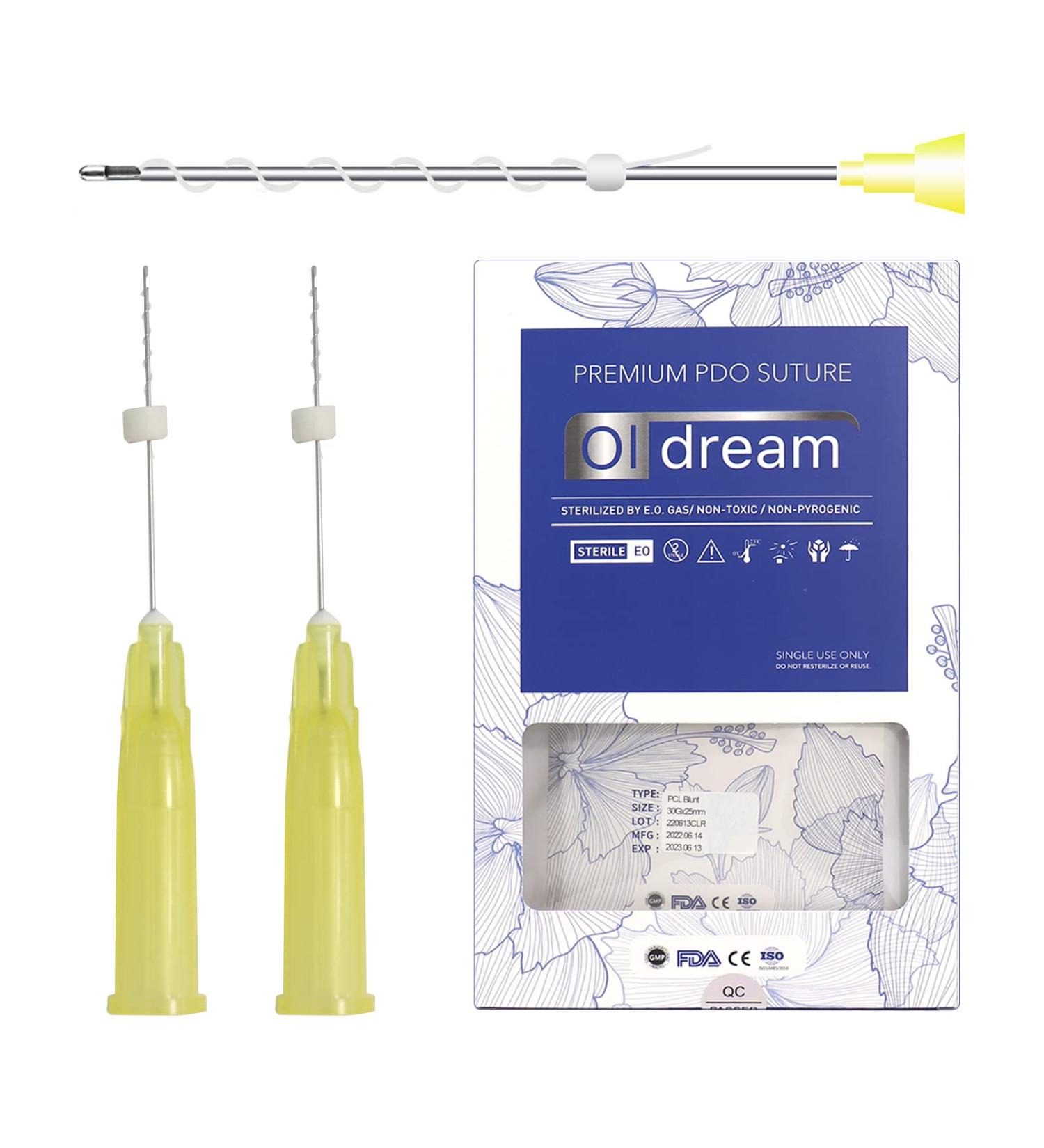 Oldream PCL Threads Eye Lift | Mono Screw Type B-Type 30G25MM | 20pcs PCL Threads for Eyes - Buy Online on GoSupps.com