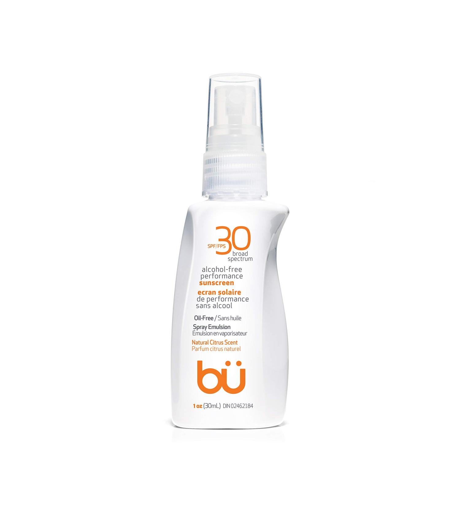 SPF 30 Sunscreen Spray 1 Ounce - Natural Citrus Scent | Broad Spectrum Protection - Buy Online on GoSupps.com