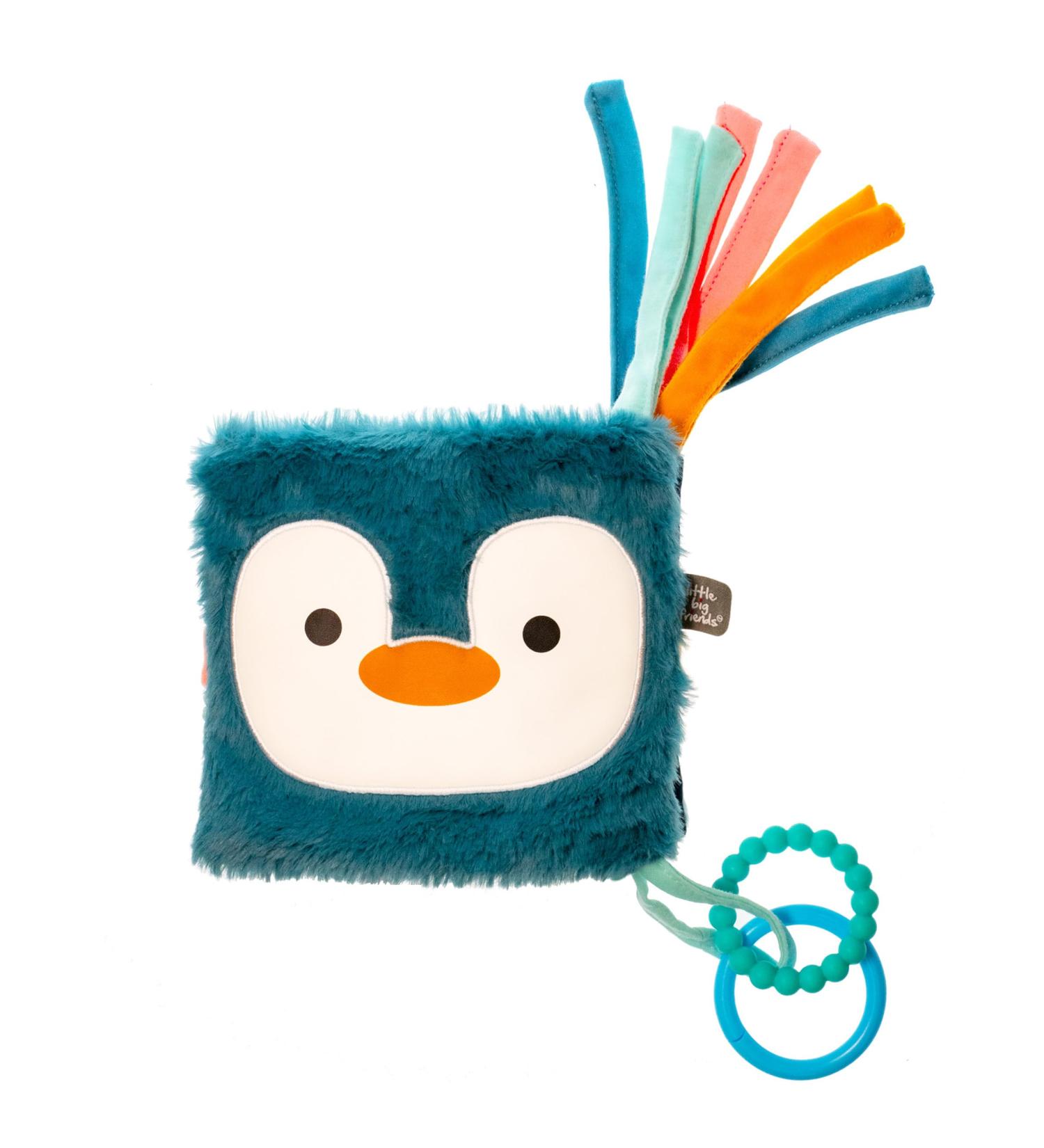 Little Big Friends Soft Activity Book 2 in 1 | Multi-Purpose Developmental Toy & Ocean Teether | Ideal for Crib Attachment - Buy Online on GoSupps.com