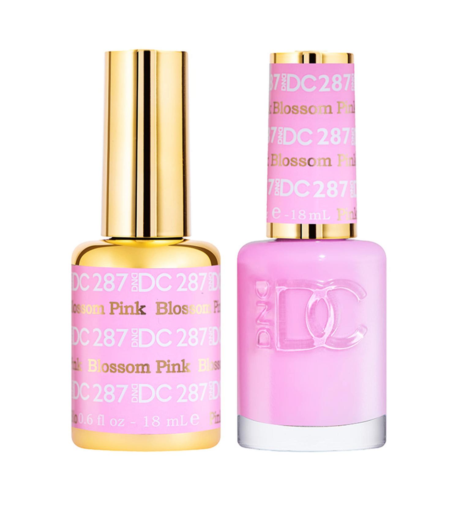 Buy DND DC Gel Polish Set - Pink Collection | UV/LED Gel & Nail Lacquer Duo - Chip-Free Blossom Pink - International Shipping - Buy Online on GoSupps.com