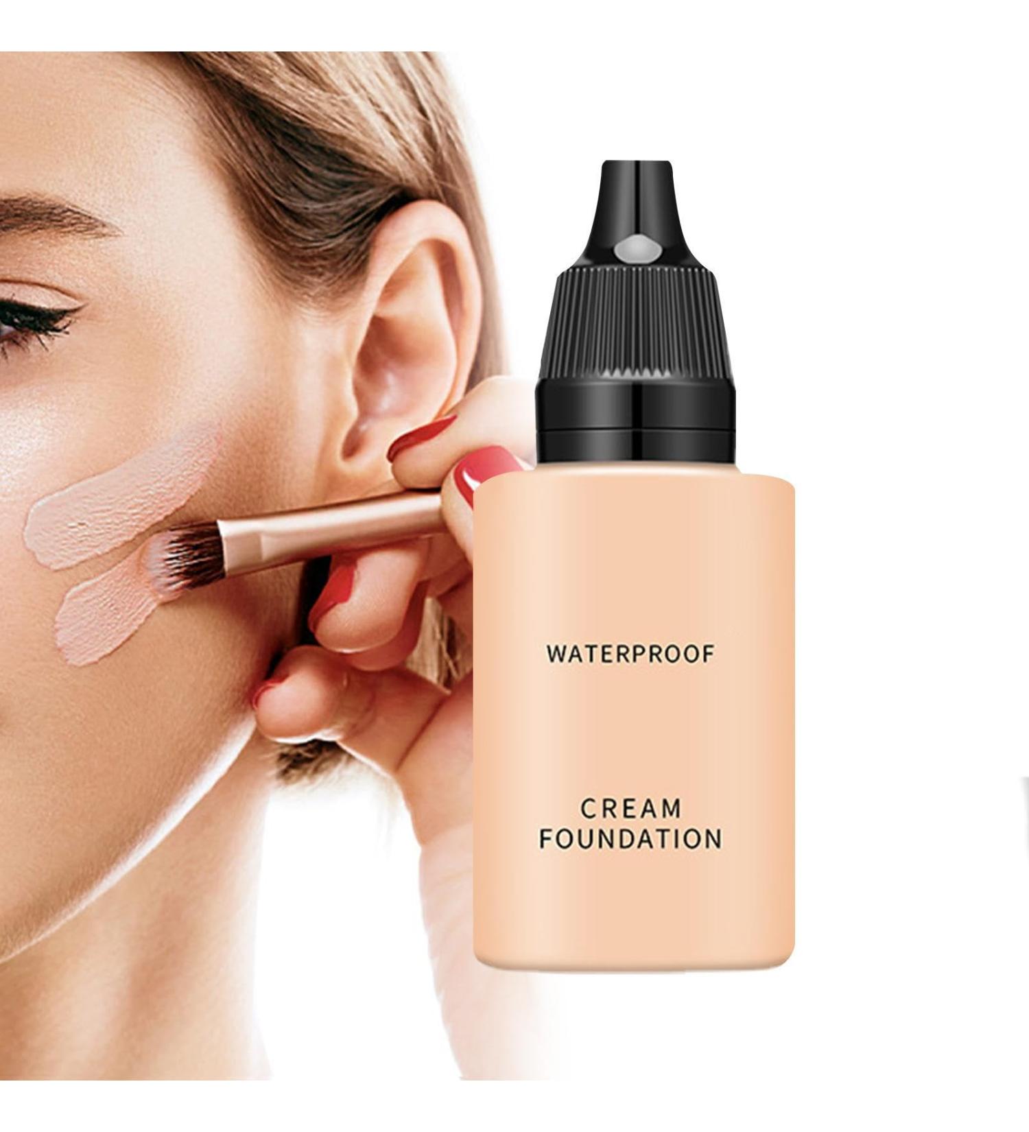 Makeup - Full Coverage Foundation 0.54 Fl Oz Long Lasting Waterproof Multi-purpose Matte Foundation Tint for Most Skin Types Zorq - Buy Online on GoSupps.com
