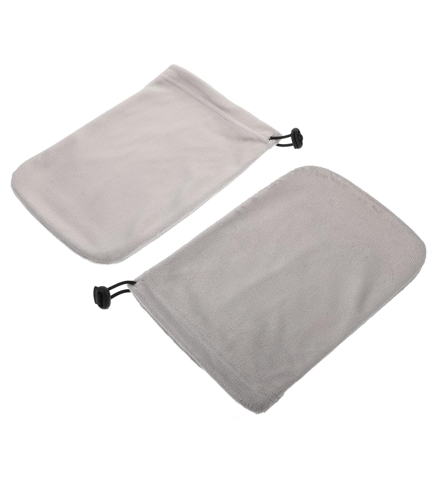 Buy Wax Isolated Gloves | Paraffin Spa Gloves for Beauty Treatments | Plush Gray Wax Gloves for Hands & Feet - Buy Online on GoSupps.com