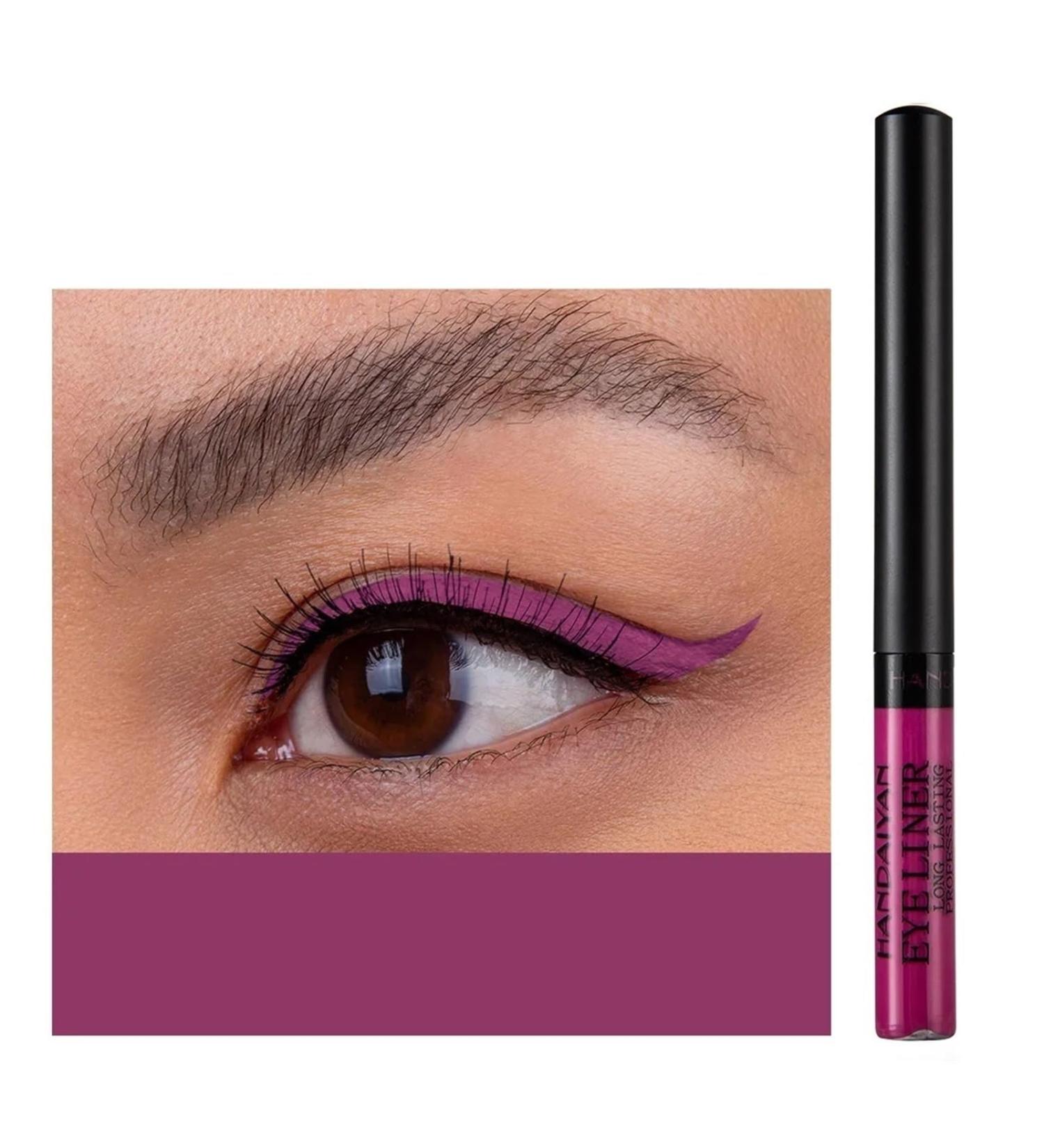 Liquid Colored Eyeliner Pencils Fluorescent Eye Liner Neon Eyeliner Waterproof Halloween Eyeliner Rainbow Eyeliner Matte Colored Eye Liner Multichrome Liquid Eyeliner Quick Dry Eyeliners (Colo - Buy Online on GoSupps.com