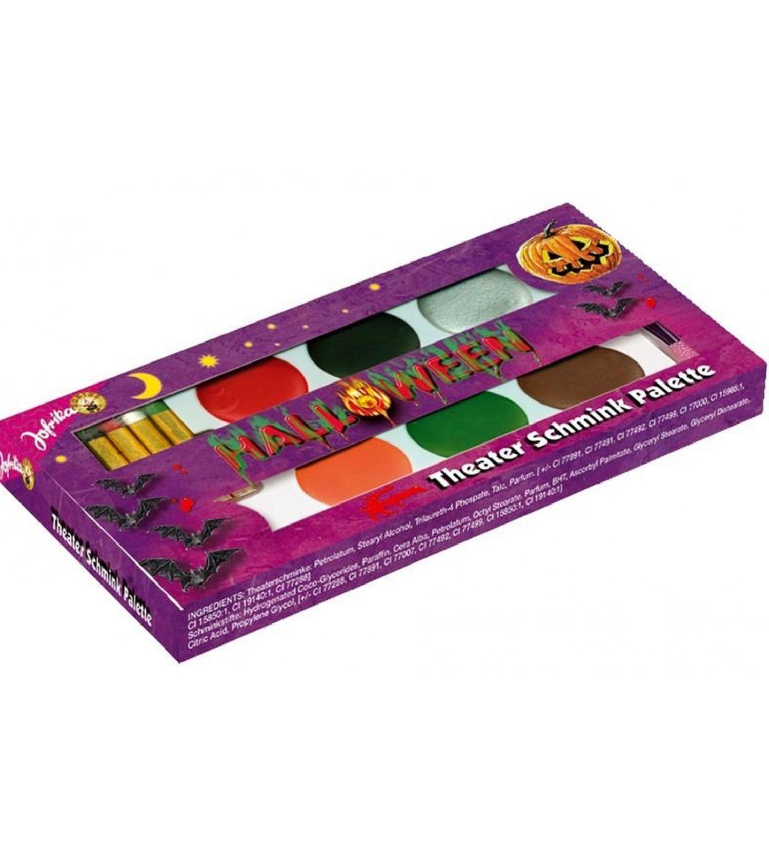 Halloween Make - Up Theater Make-Up 6 Colors Set