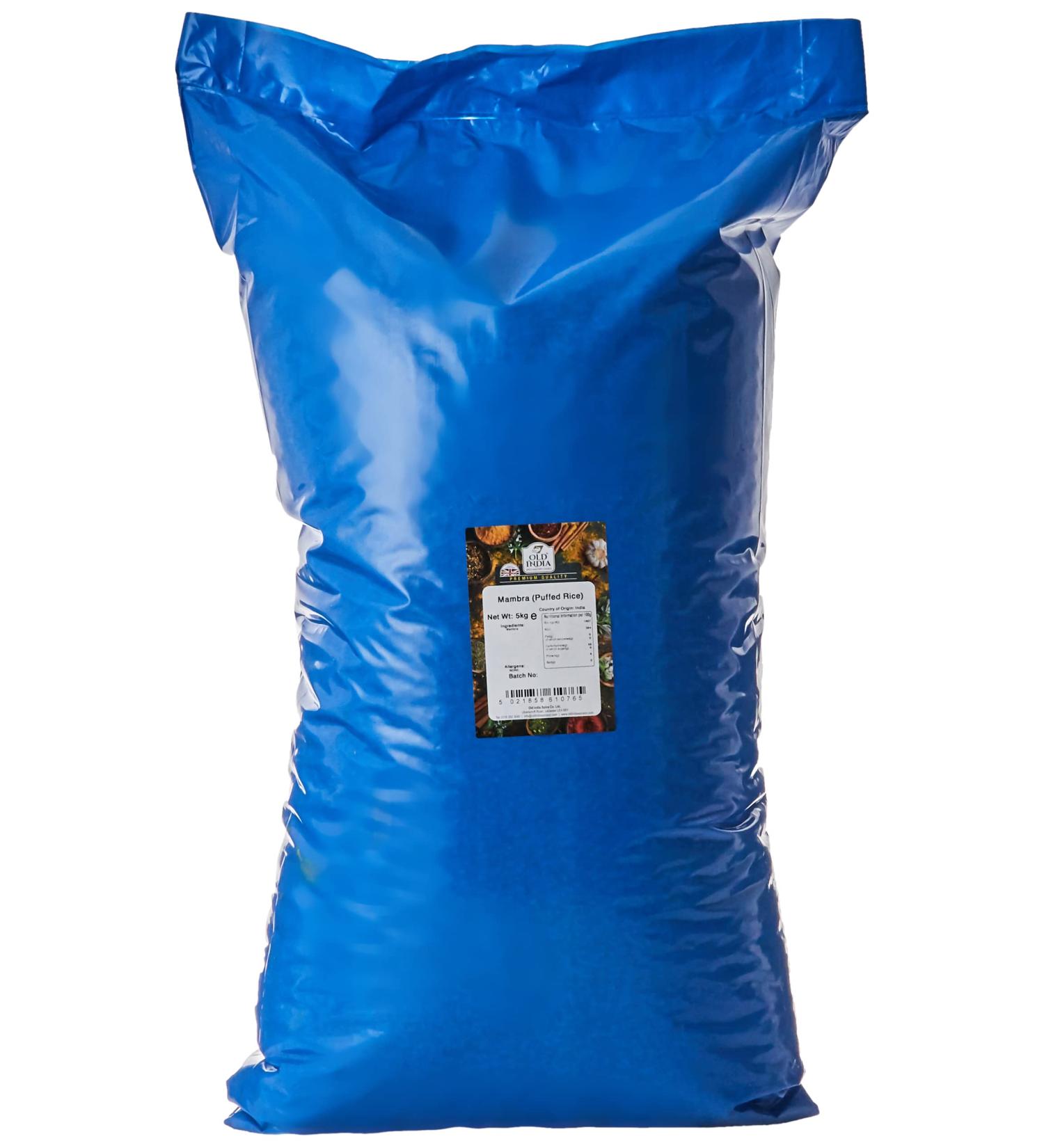 Old India Mambra Puffed Rice 5kg - High-Quality Indian Snack - Buy Online on GoSupps.com