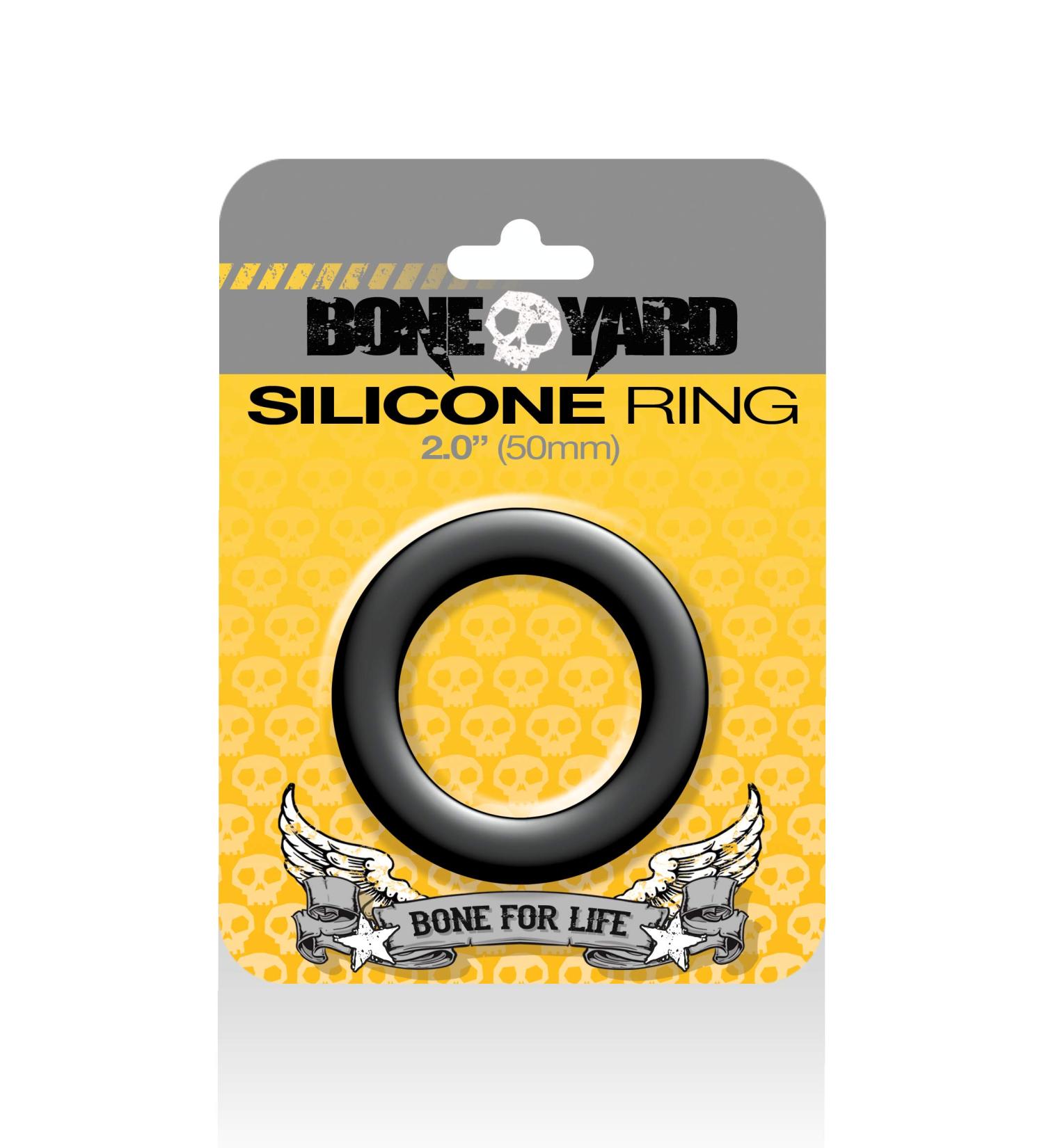 Rascal Boneyard 50mm Black Silicone Ring - Premium Quality - Buy Online on GoSupps.com