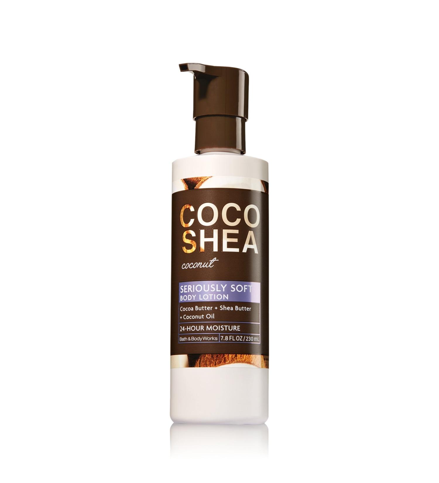 Bath and Body Works CocoShea Coconut Seriously Soft Lotion 7.8 Ounce Coco Shea