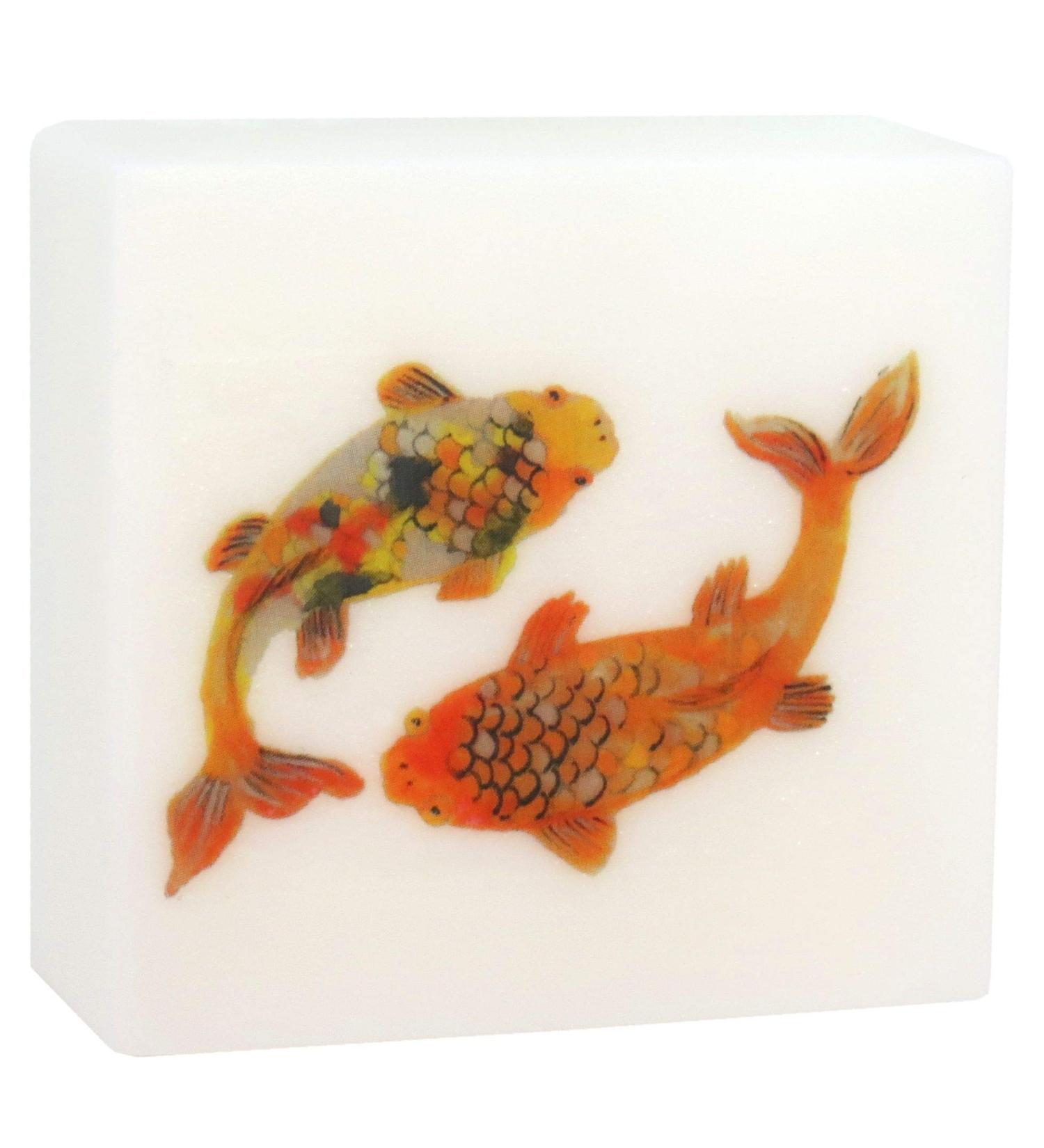 Bayberry Scented Glycerin Soap - Koi Fish Design | International Shipping Available - Buy Online on GoSupps.com
