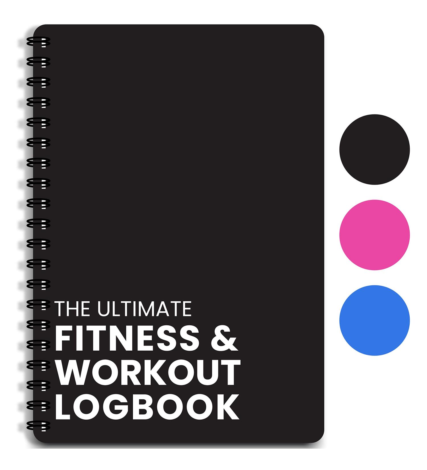 Ultimate Fitness Journal: Gym Workout Log Book 6 x 8 Inches - Track 100 Workouts for Men and Women - Exercise Weightlifting Training Diary - Set Goals and Track Progress (Black) - Buy Online on GoSupps.com