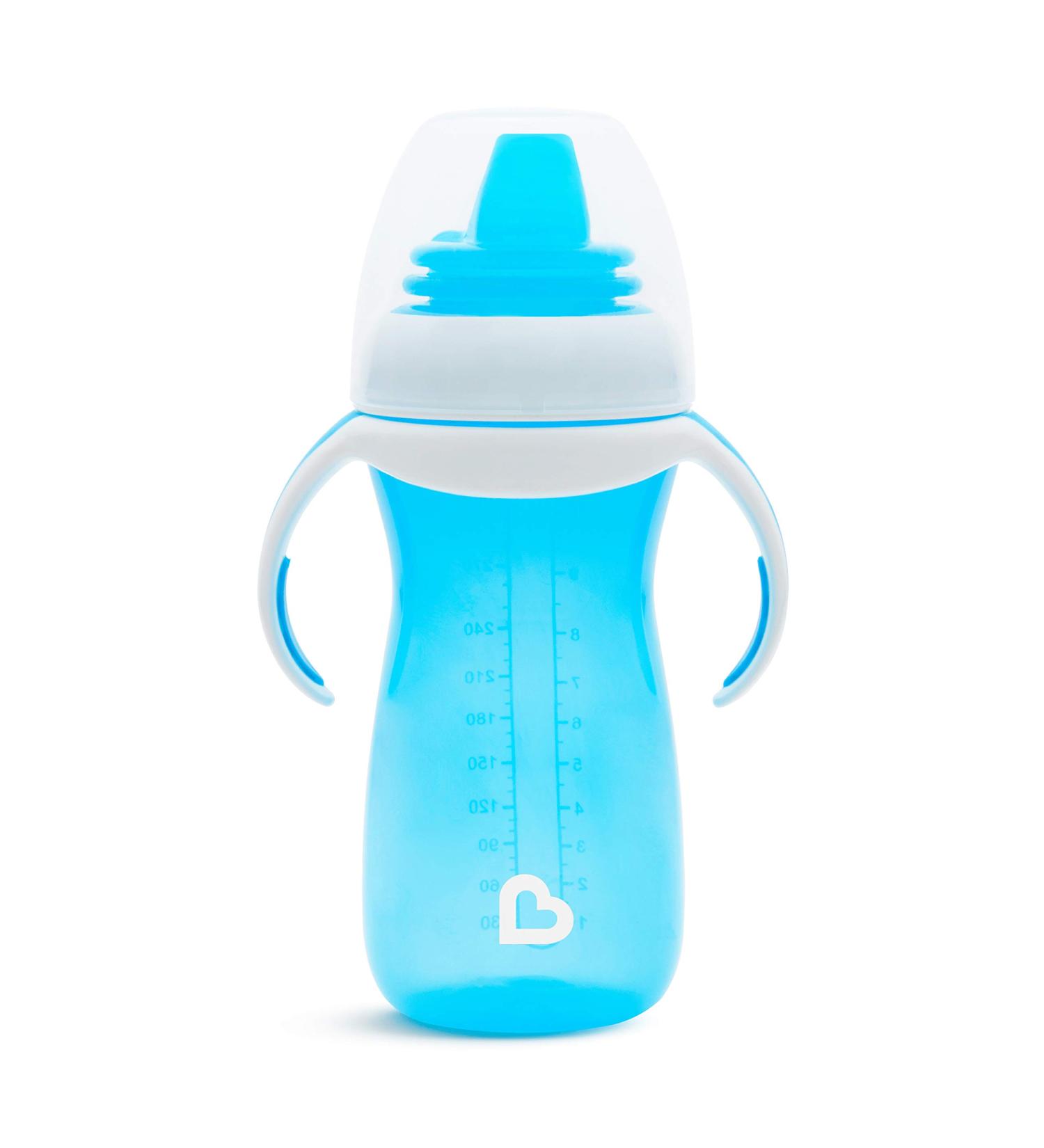Munchkin Gentle Transition Sippy Cup - 10oz Blue with Trainer Handles - Buy Online on GoSupps.com