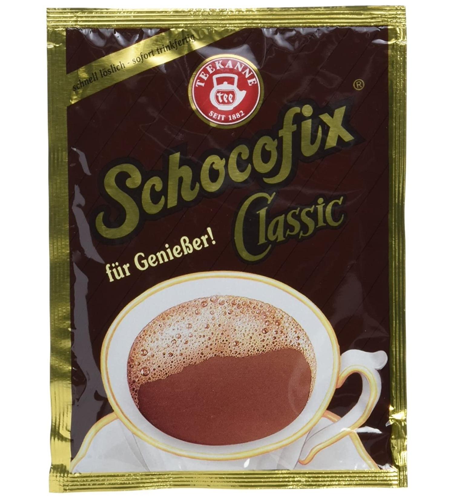 Teekanne Schocofix drinking chocolate cup portions pack of 50 (50 x 25 g)