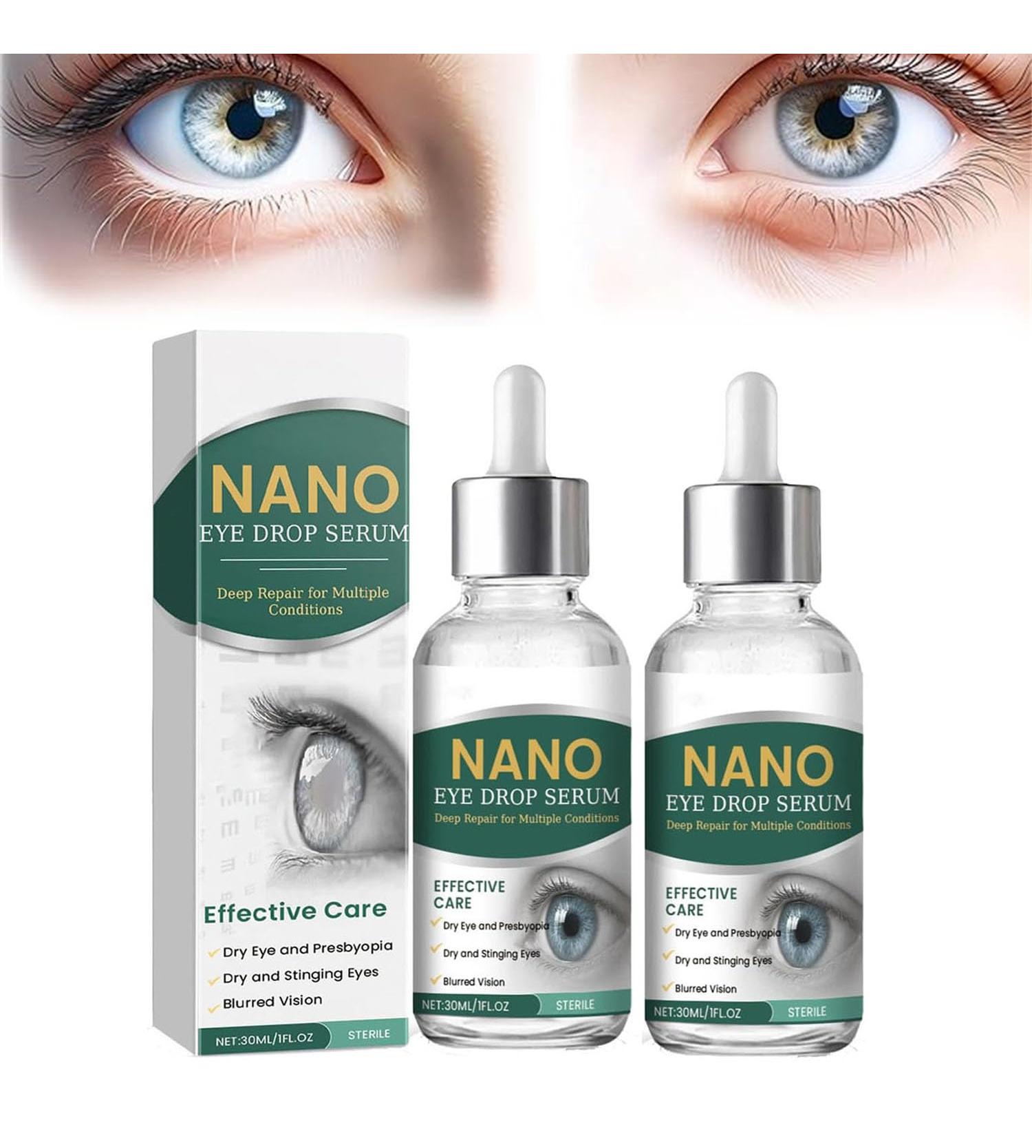 S rum Nano pour les yeux gouttes pour les yeux de presbytie s rum pour soulager la fatigue des yeux et am liorer la vision doux et efficace (2) - Buy Online on GoSupps.com
