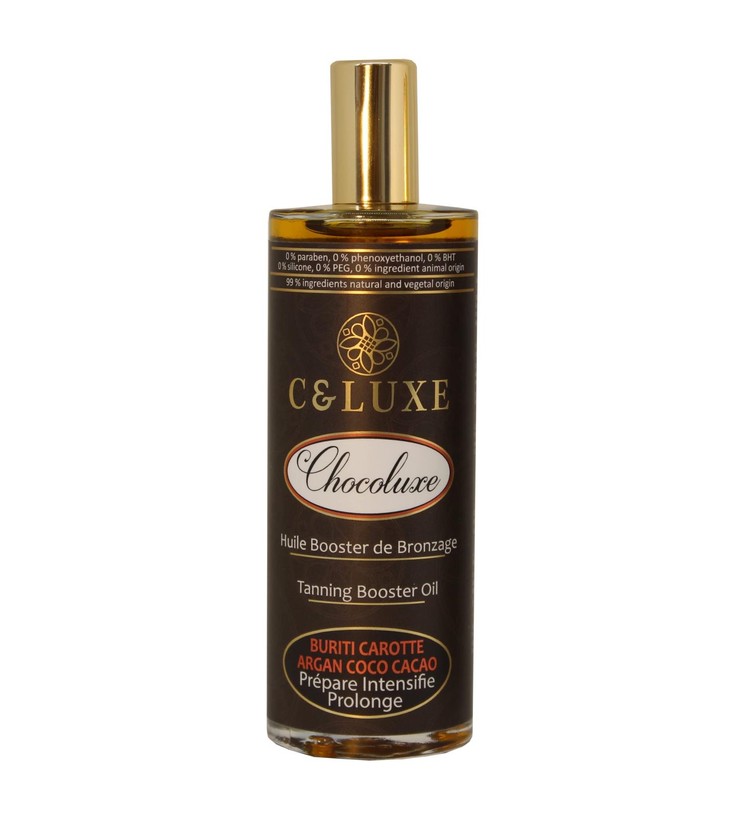 Chocolate natural BRONZANTE oil: Activator accelerator and tan extender oil before and after sun Intense and uniform tan 100 ml. (Chocolate) - Buy Online on GoSupps.com