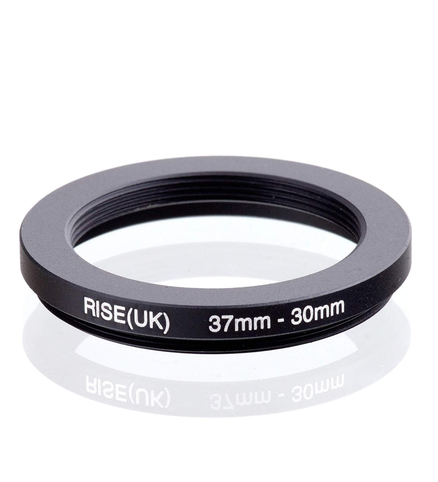 Rise(UK) Step Down Filter Ring Adapter 37-30mm - Compatible with 37mm Lens to 30mm Filter Size - Buy Online on GoSupps.com