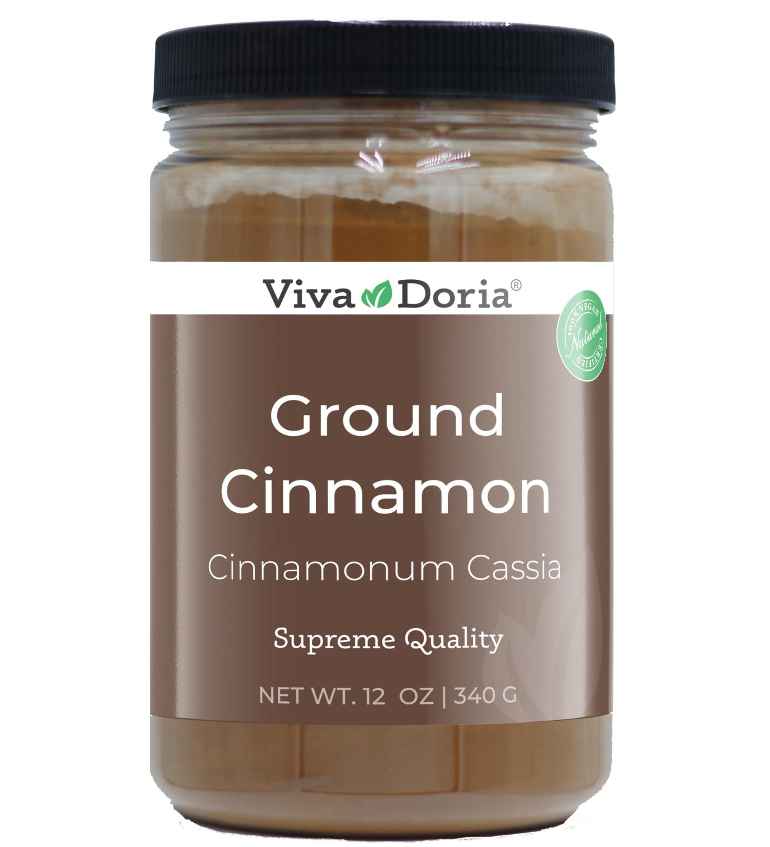 Viva Doria Ground Cinnamon Premium Cinnamon Powder 12 Oz (340g)