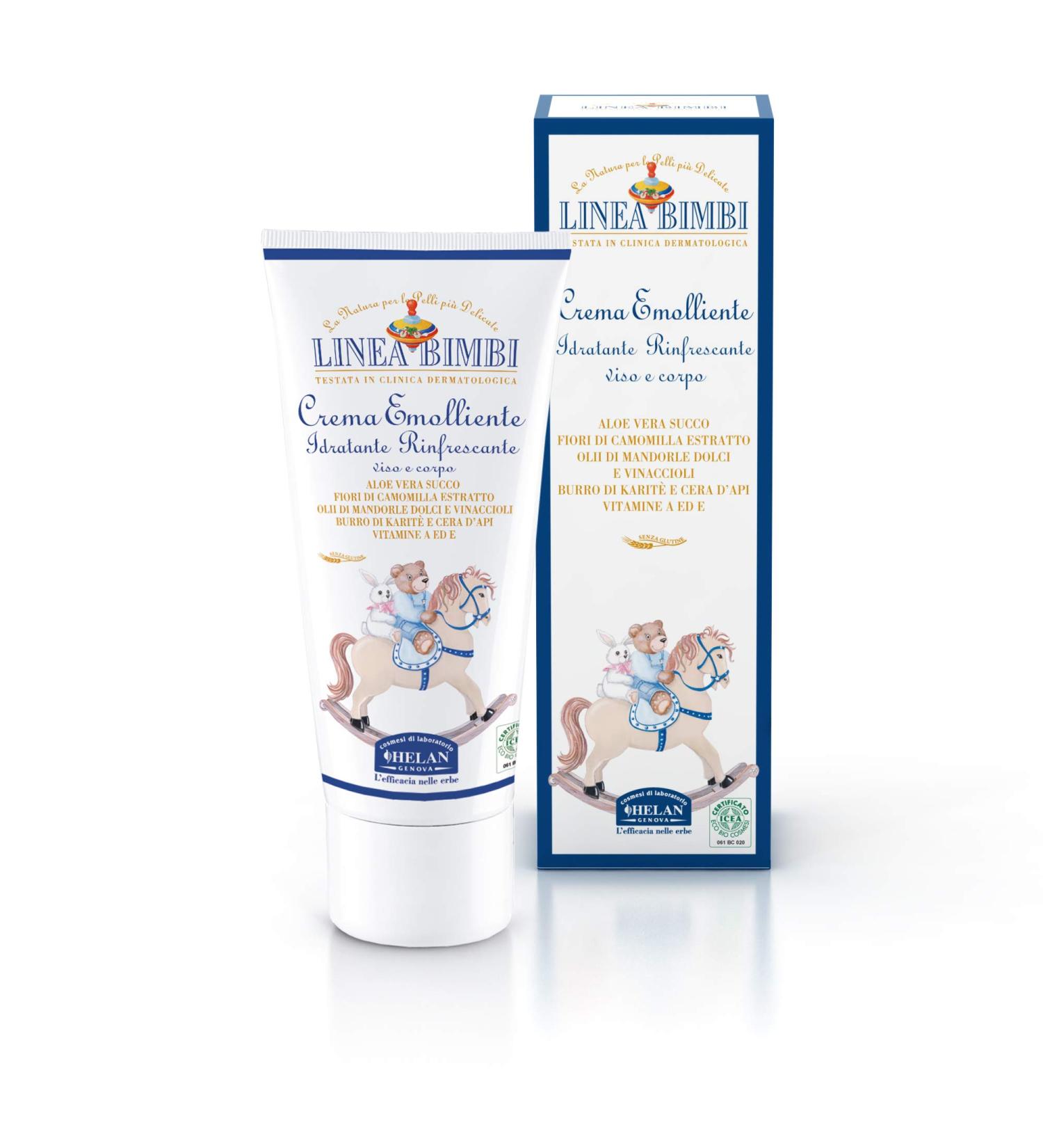 Helan Bimbi Bio Moisturising Cream for Sensitive & Delicate Skin - 100 ml | Organic Skincare - Buy Online on GoSupps.com