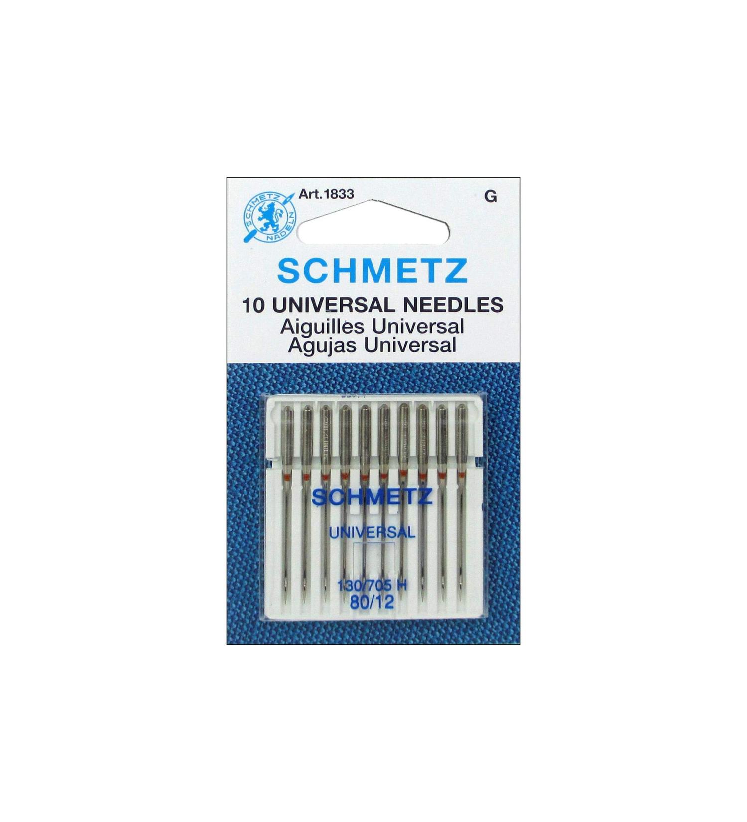 Schmetz Universal Needle Size 80/12 10pc