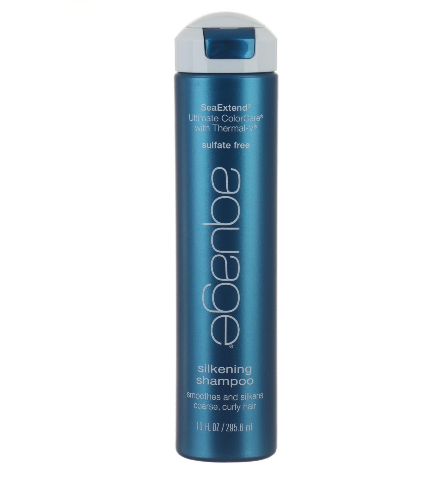 AQUAGE by Aquage SILKENING SHAMPOO FOR COARSE AND CURLY HAIR 10 OZ by Aquage